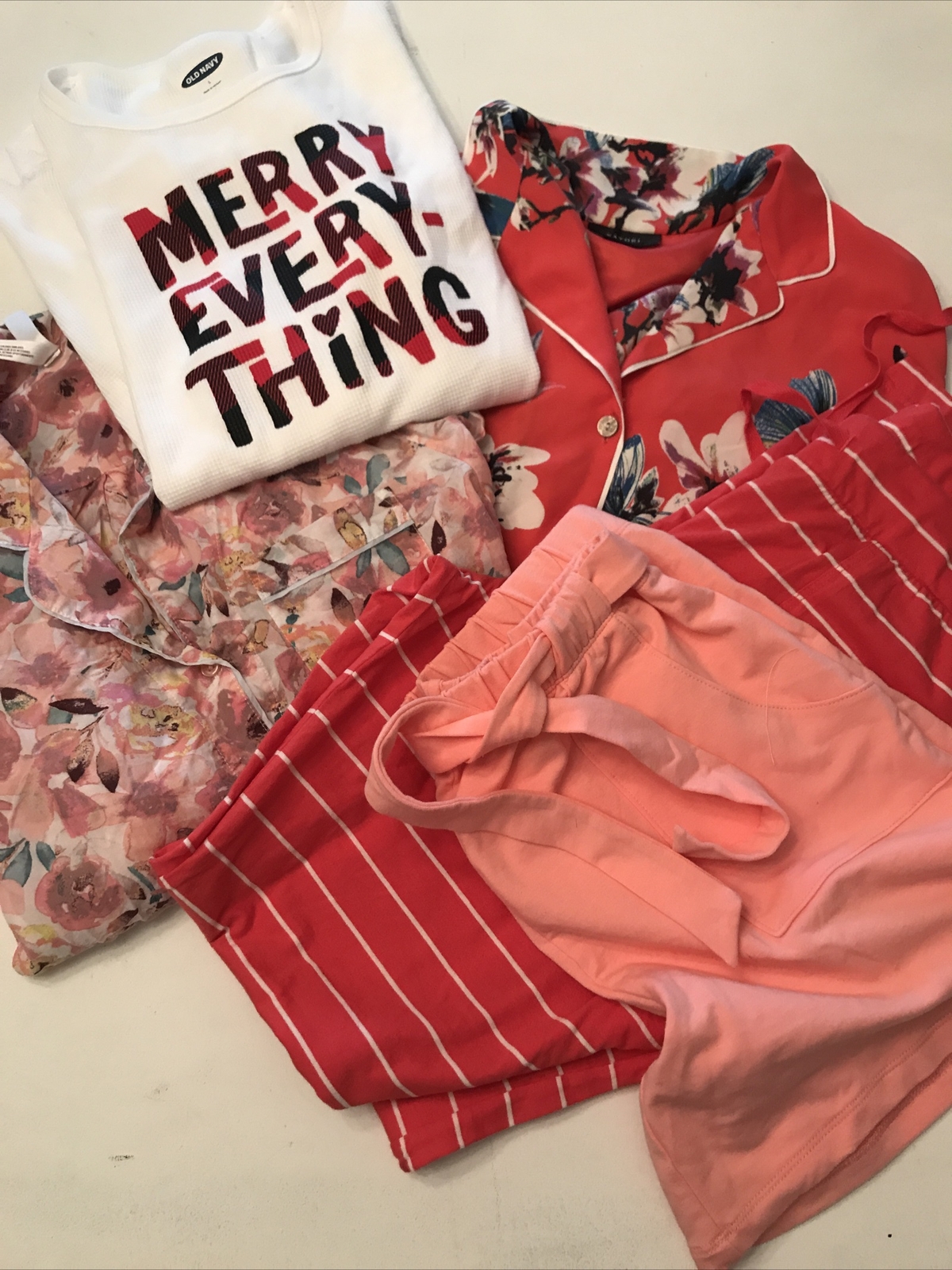 Mixed Lot Of Various Pj Loungewear S -l Lot Old Bavy Natori