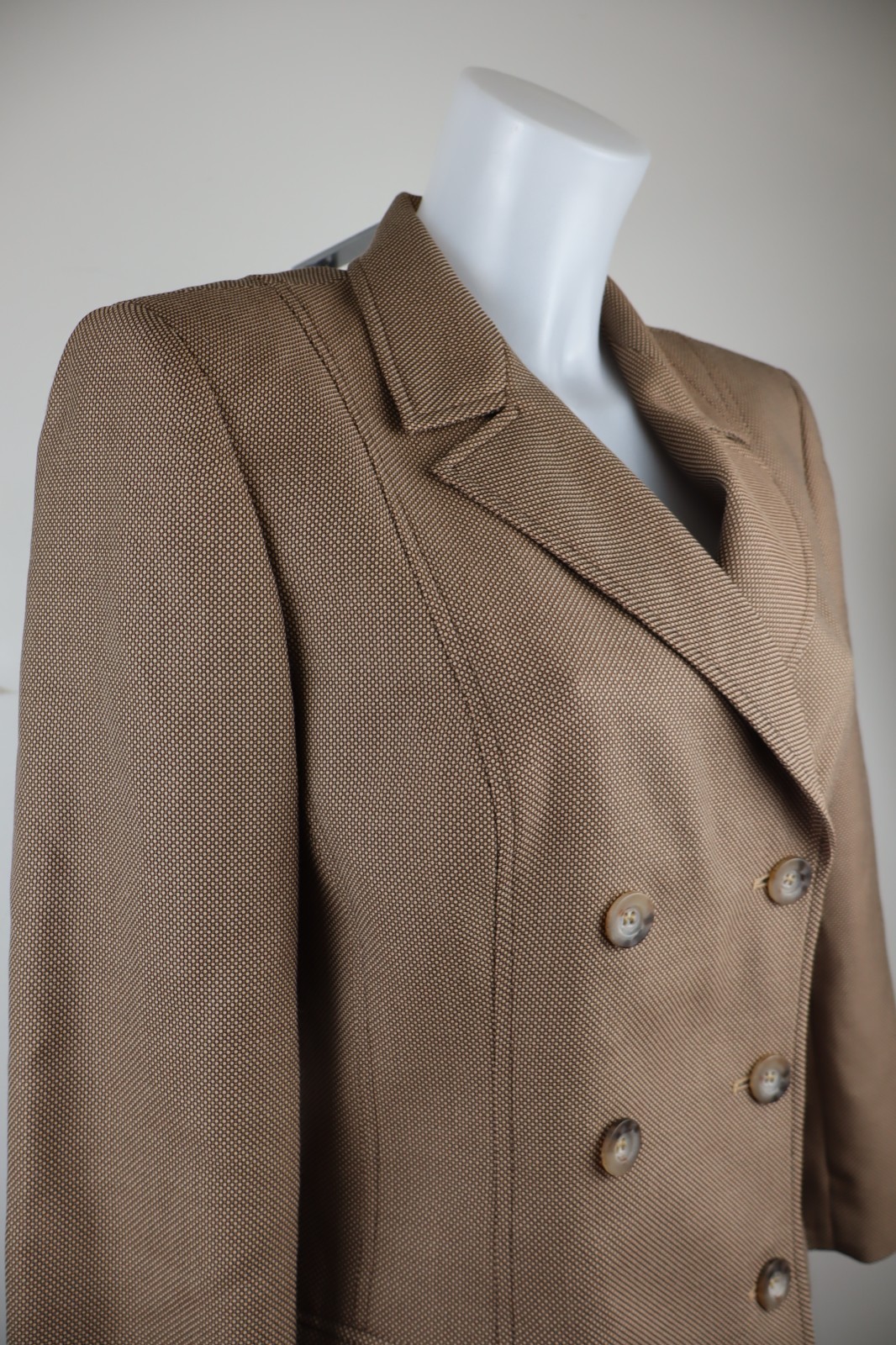 Marella Complete Two Piece Size 40 Blazer Skirt Womens Casual Double Breasted