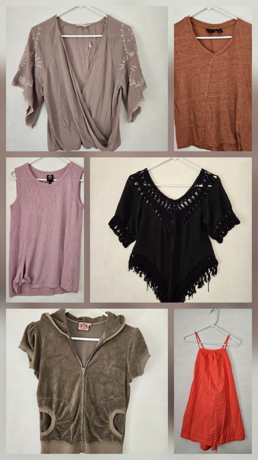 Womens Clothing Lot Small And Medium Tops And Dress Lot Of 6