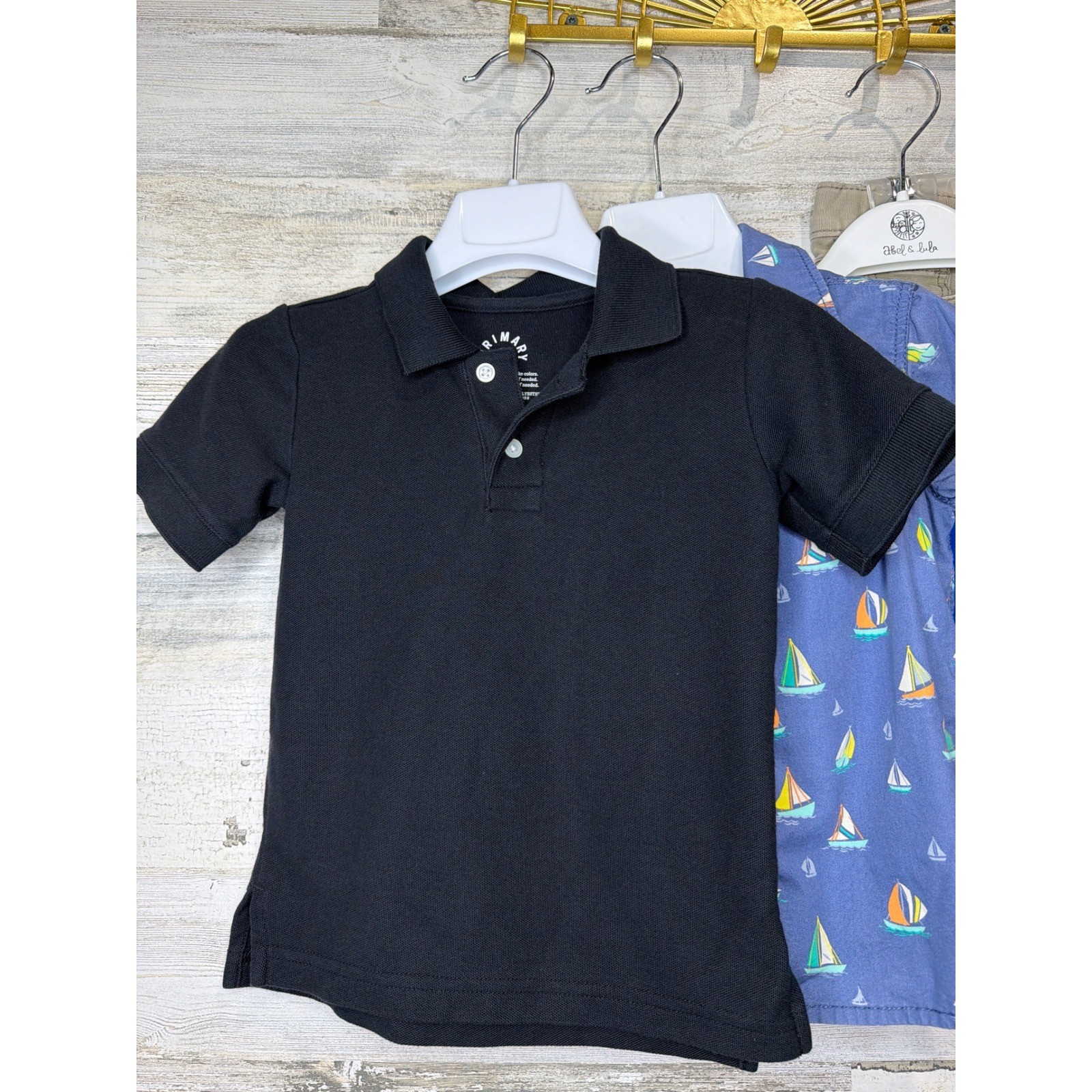 Tommy Bahama Primary H&M Old Navy Boys 3T Multi Bundle Nautical Preppy EUC