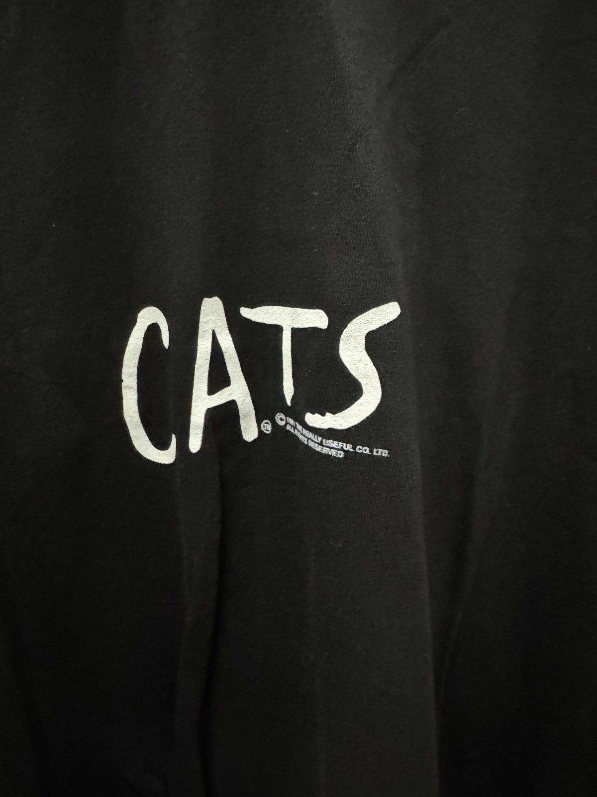CATS, Black T-Shirt, S/S, 2XL