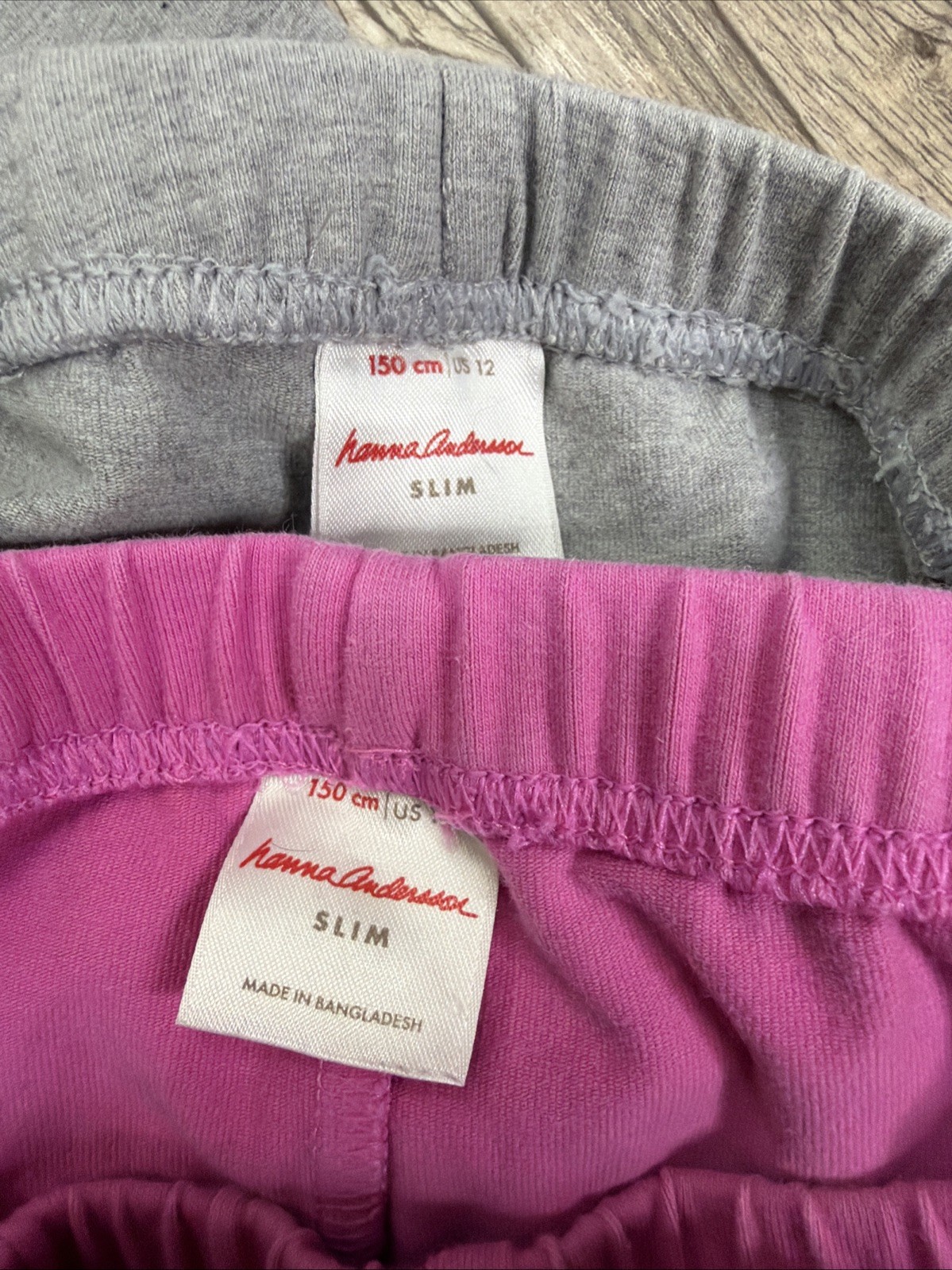 Hanna Andersson Play Clothes Lot 4 Pull On Pants Flaws Sizes 10 and 12