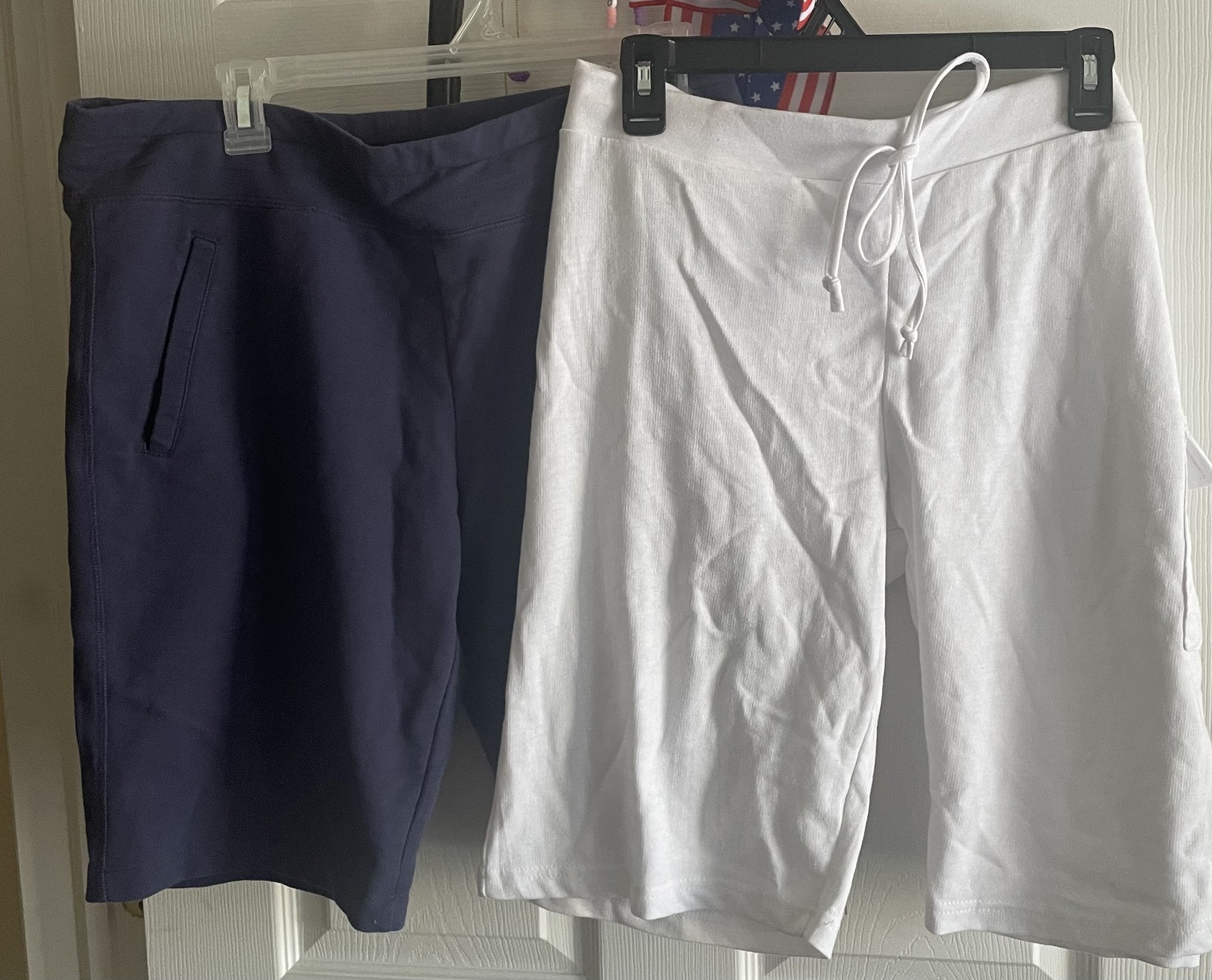 Mixed Clothes Lot of 9 Women’s Multicolored Shorts Size 6 Medium