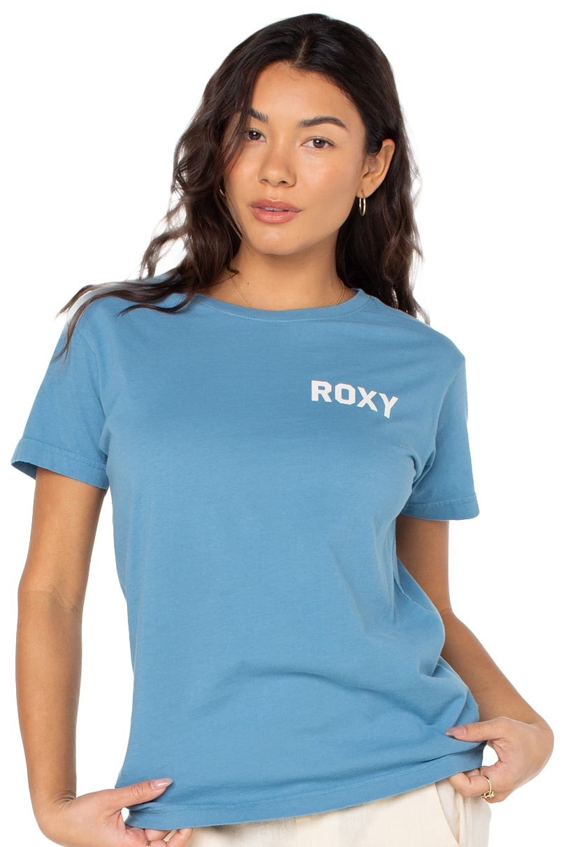 Roxy Team Roxy Women&rsquo;s T-Shirt – Captains Blue – New