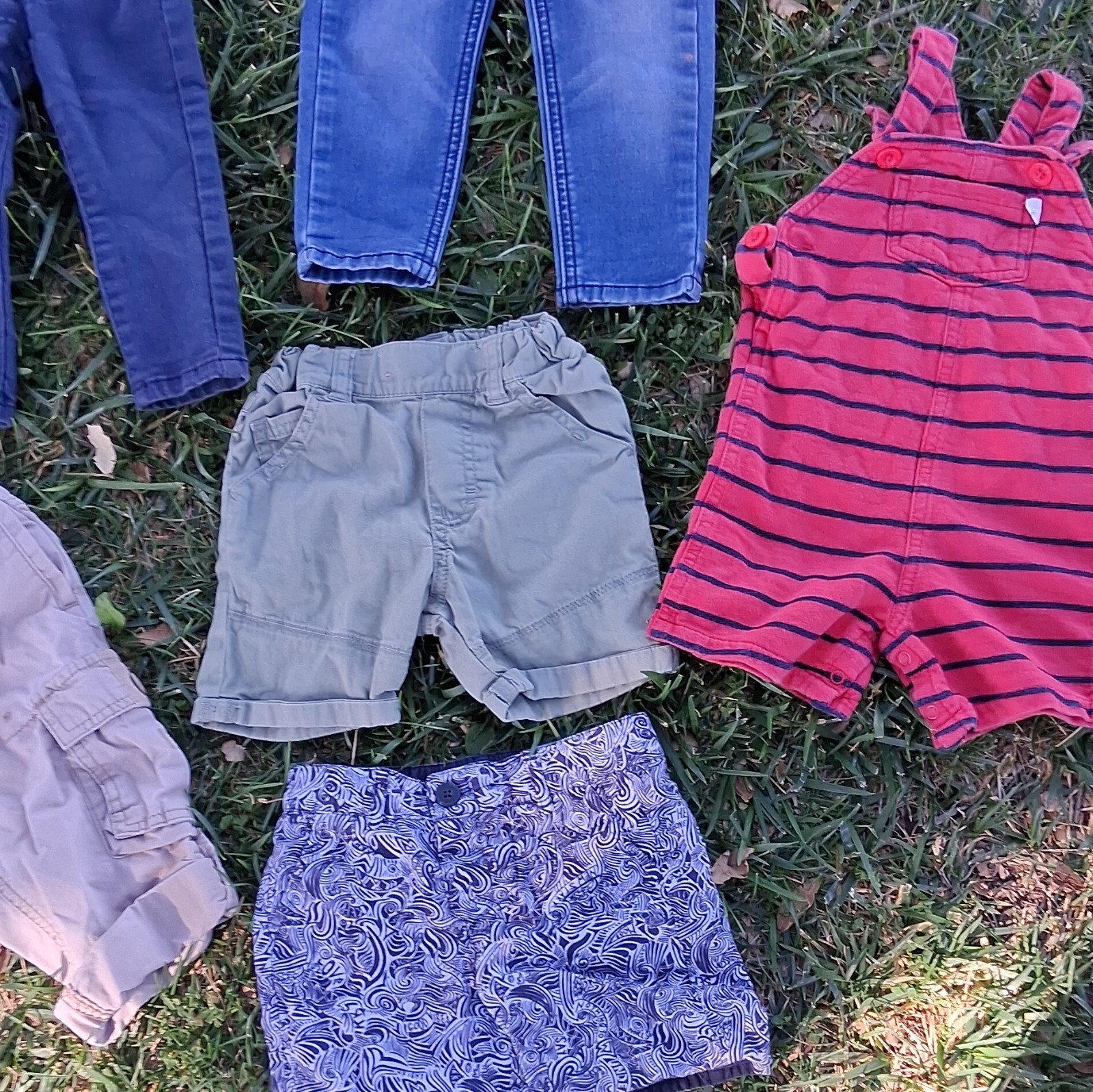 Timberland, Old Navy, Etc. Mix Baby Boy 18 Months Lot Pants Jeans Multicolor