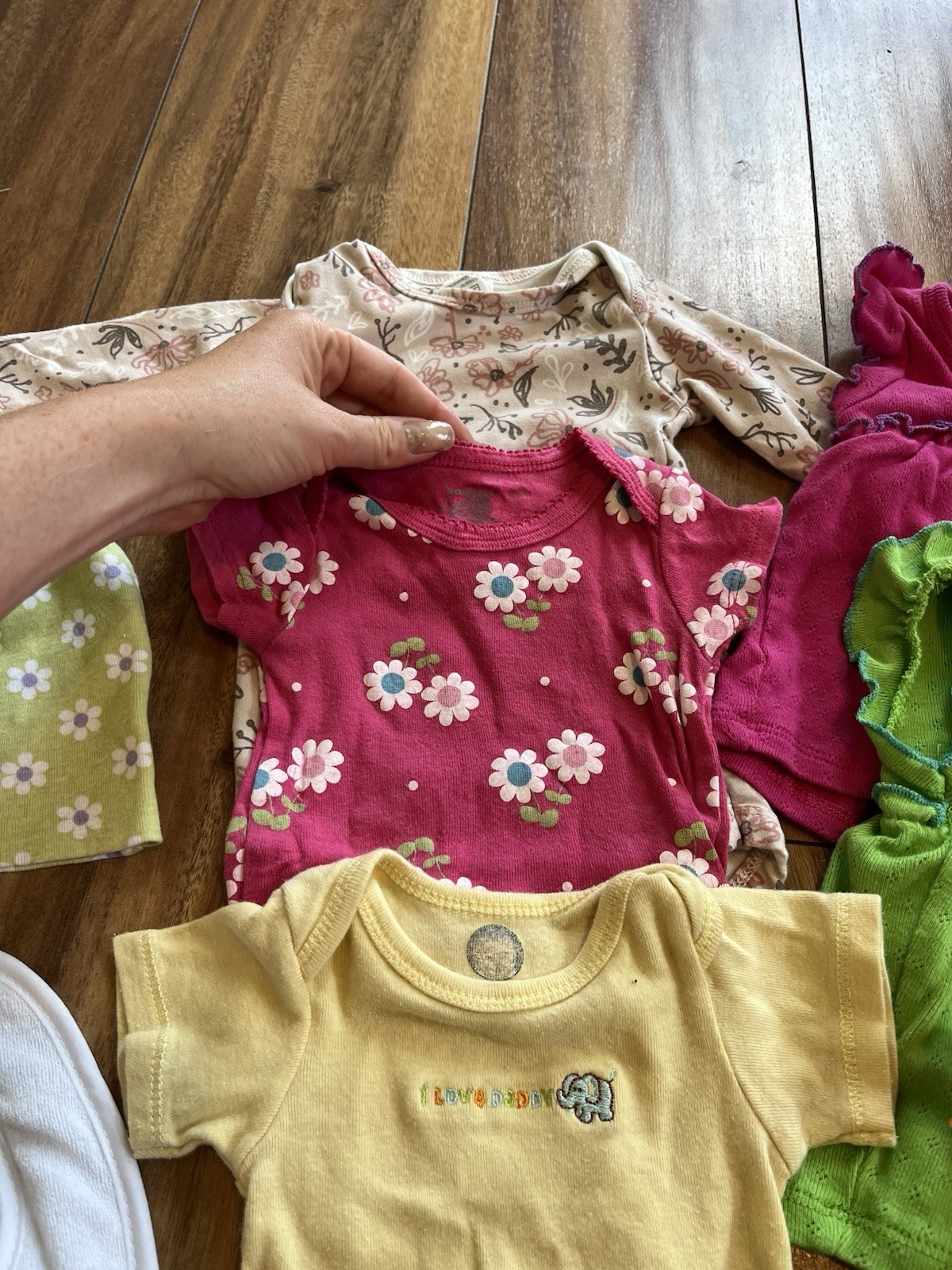 Infant Baby Girl 0-3mo Colorful Fun Summer Clothing Bundle LOT15pcs Dresses Hat