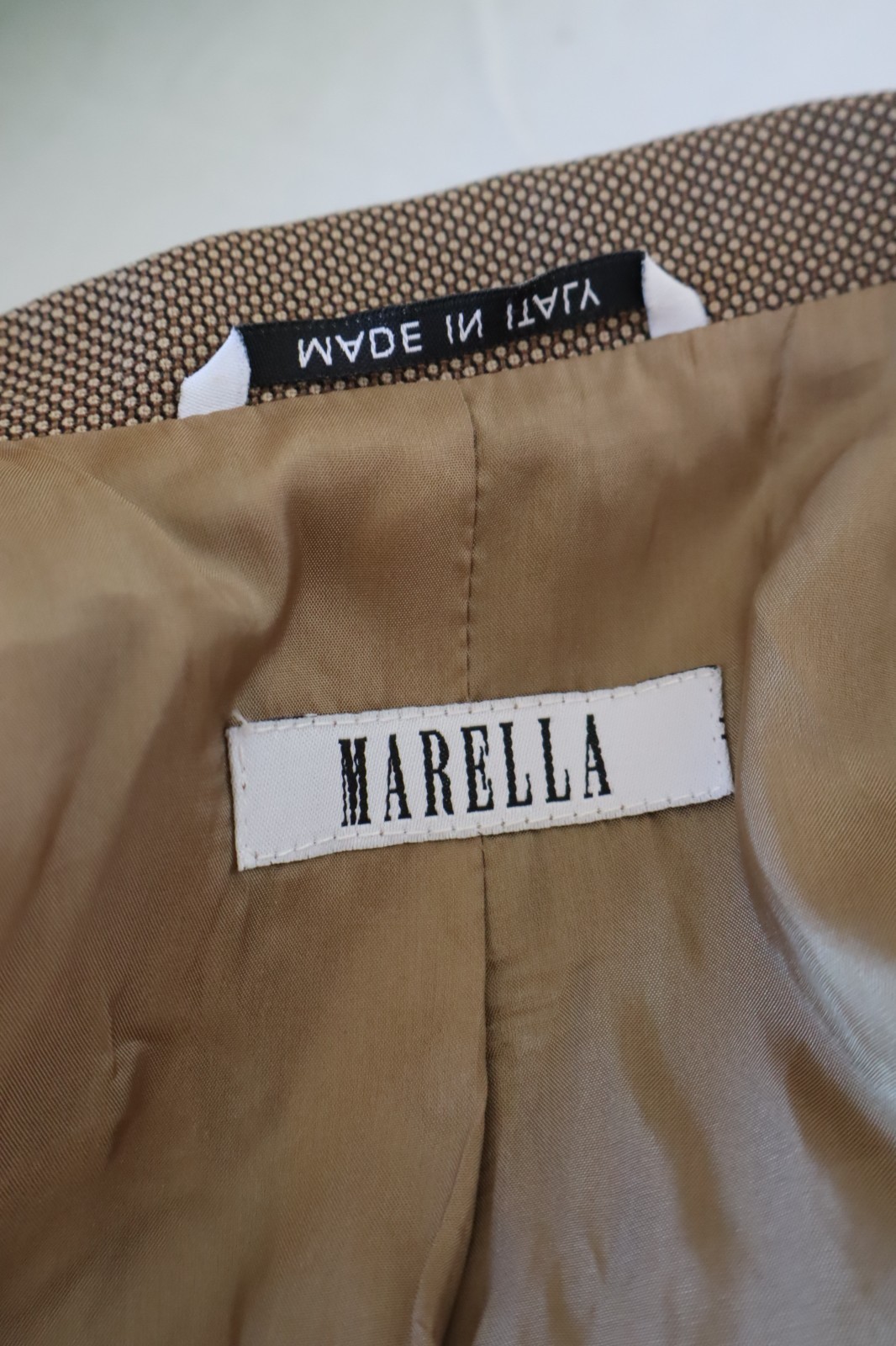 Marella Complete Two Piece Size 40 Blazer Skirt Womens Casual Double Breasted