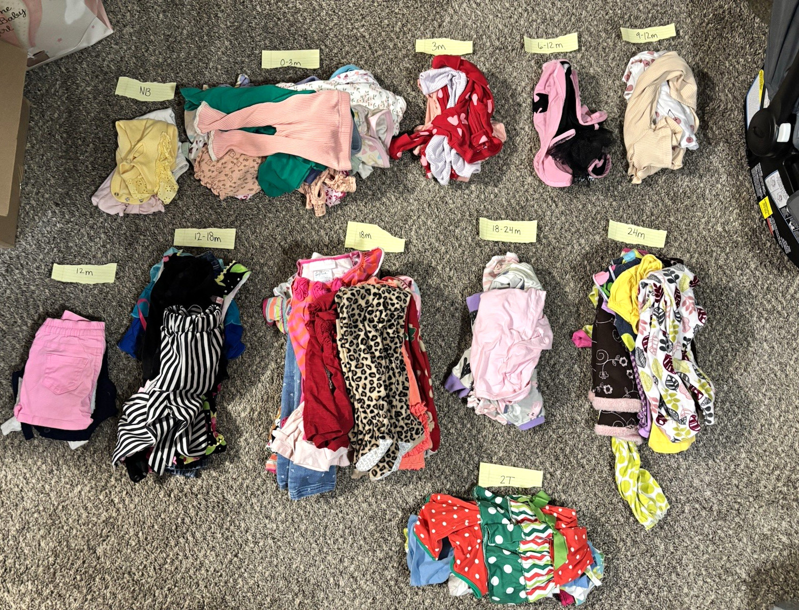 Baby Girl Clothing Bundle $40 = $.57 per item!!
