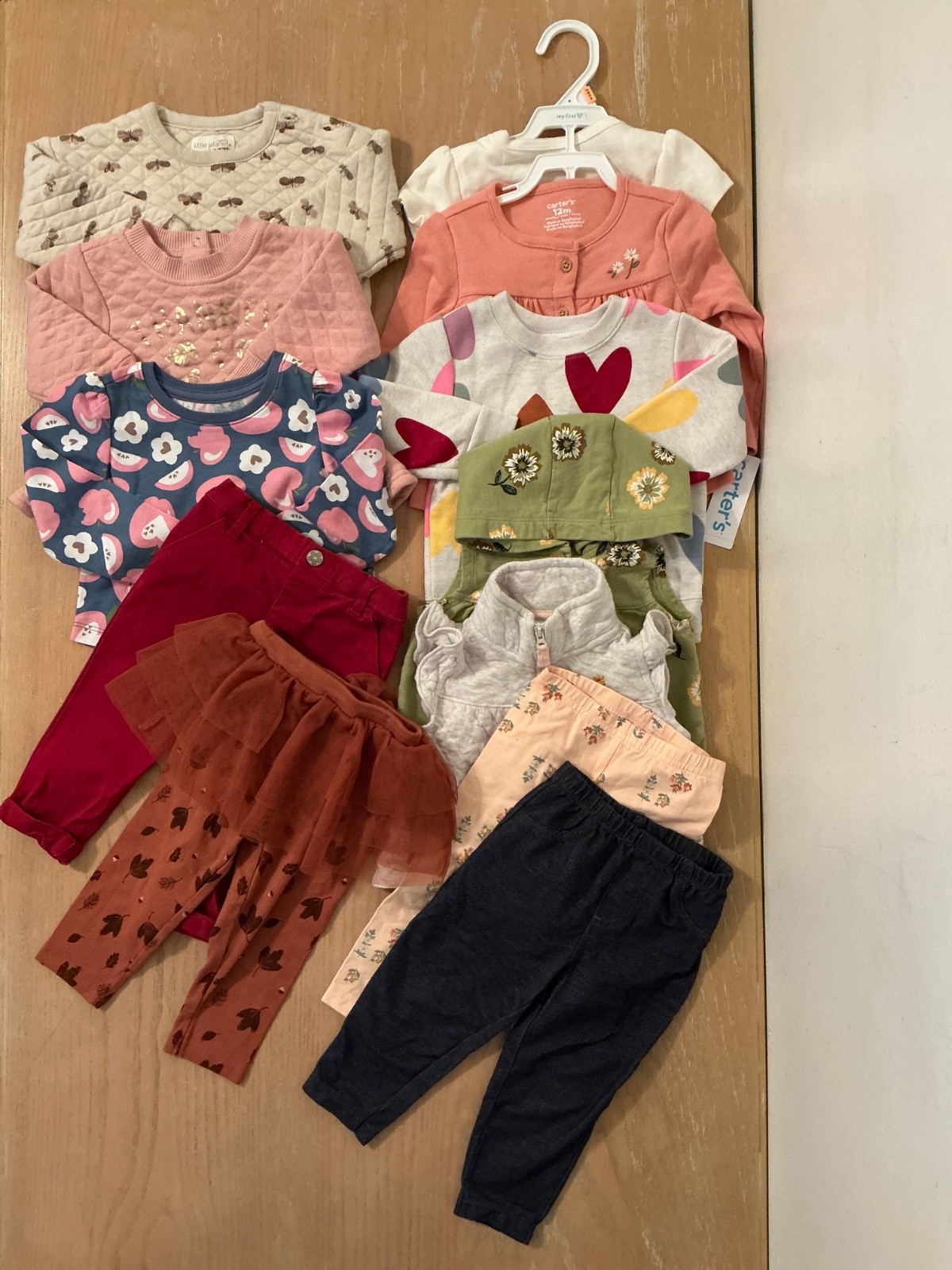 Carter&rsquo;s Garanimals Others Infant Girls Clothing Lot of 13 (3 New) Size 12 Month