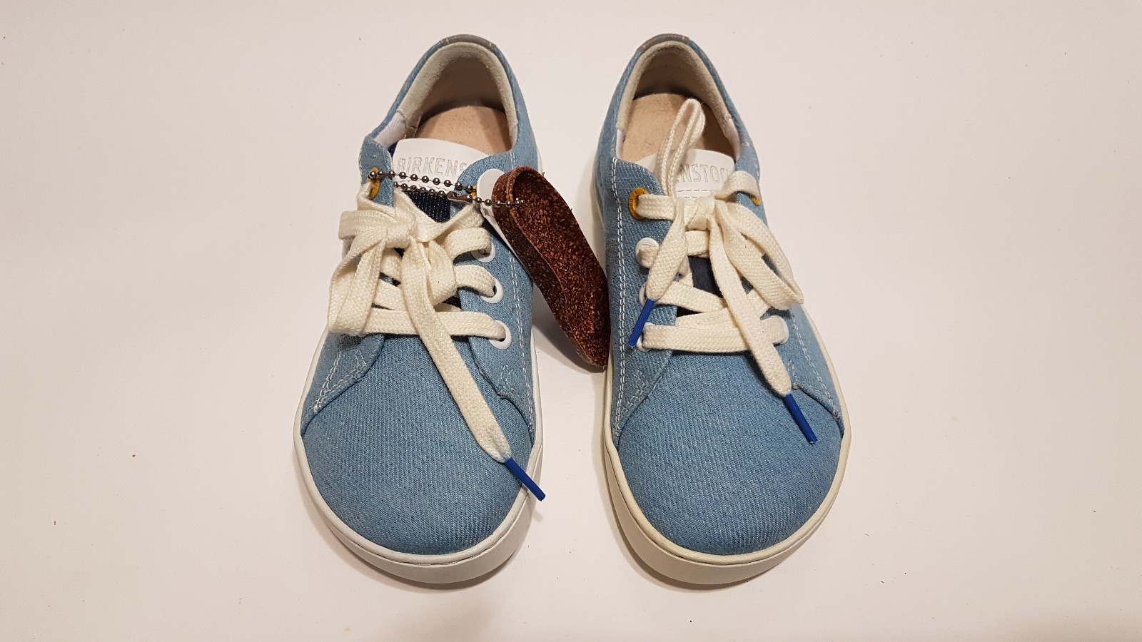 Birkenstock Textile ARRAN KIDS Gray/Blue Indigo 29 Regular BNWOT 1008814