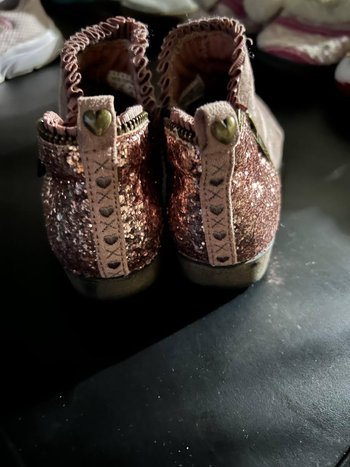 SKECHERS & OshKosh B&rsquo;gosh Baby Girl Shoe Lot Boots Sneakers Sandals 11.5