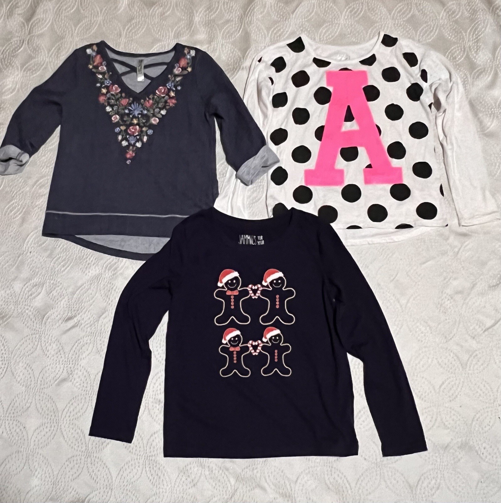 Lot Of 18 Youth Girls Clothing Size 10-12 Shirts, Skirt, Dresses Nike Justice