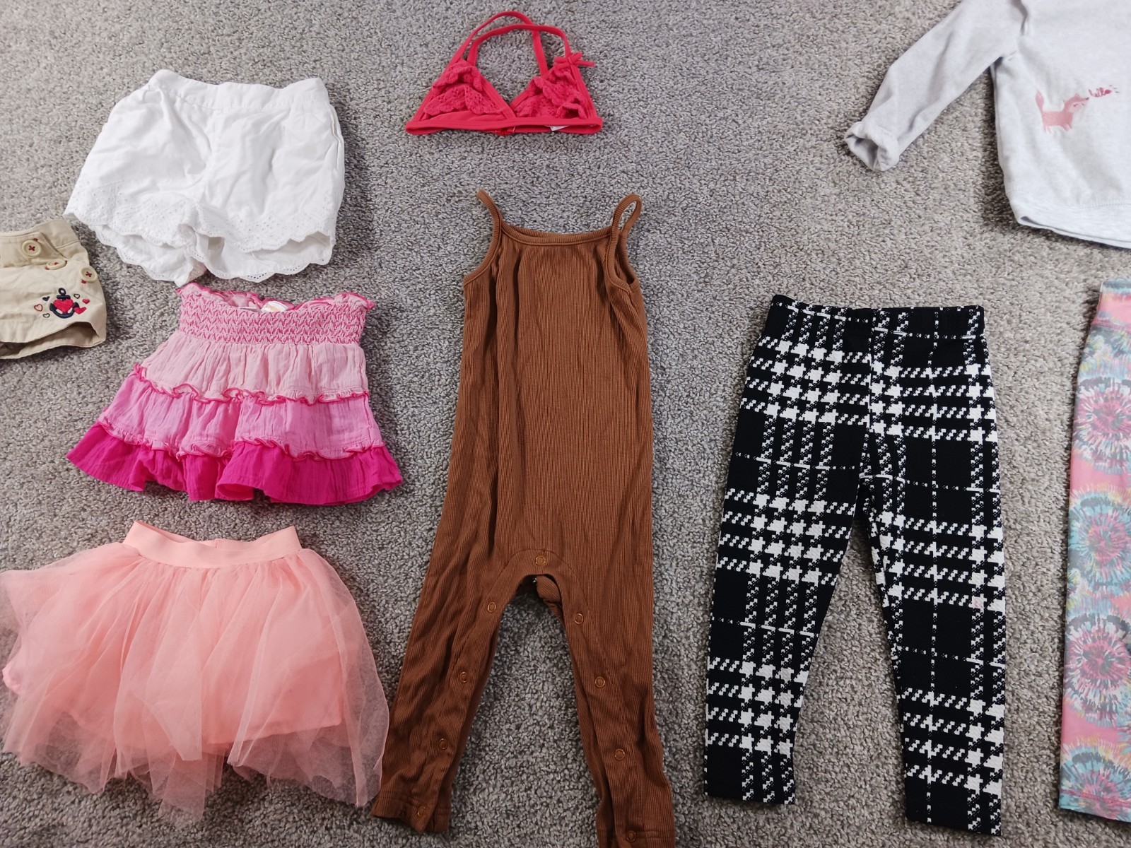 Carters Gymboree Wonder Nation Kids 12-18M Clothing Lot Of 12 Hat Skirt Pants