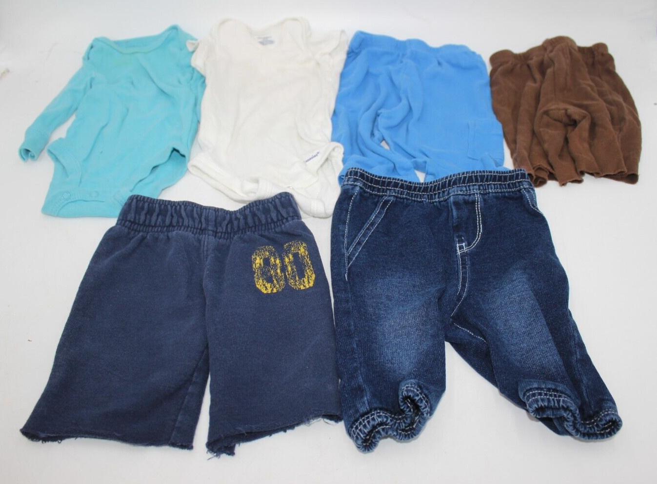 Childrens Place Gerber Carters Boy Baby Clothes Lot of 6 Jeans Pants 3-12 months