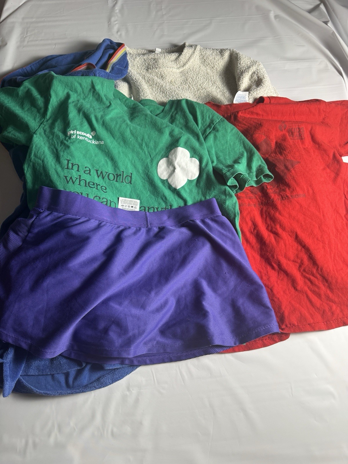Nike Hanna Andersson Uniqlo Kids Clothes Lot 5pc Size 12 As Is Wear Stains
