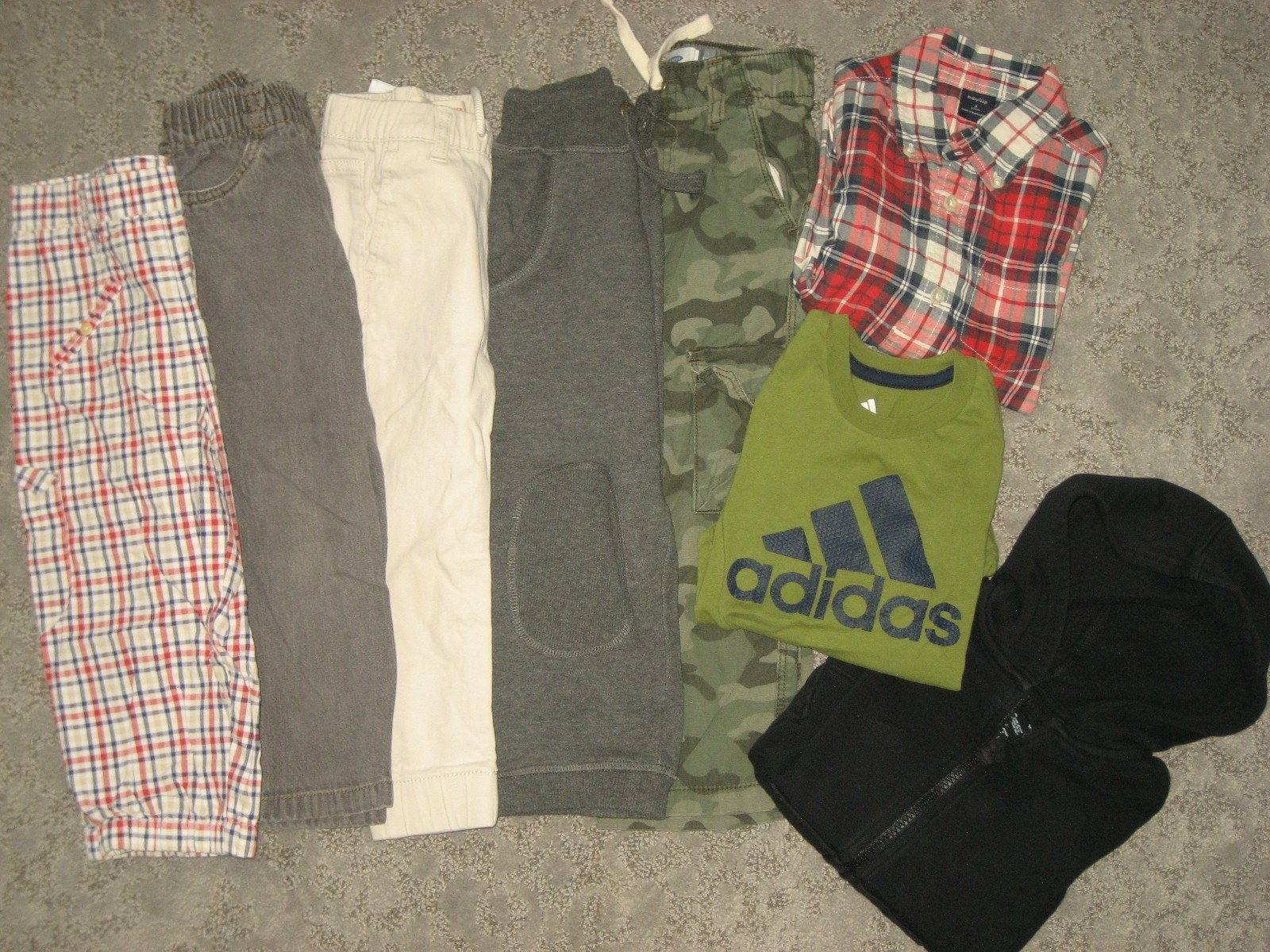 boys 3T long sleeve tops lot shirts pants Adidas Gap ON Levi&rsquo;s Mish Circo jacket