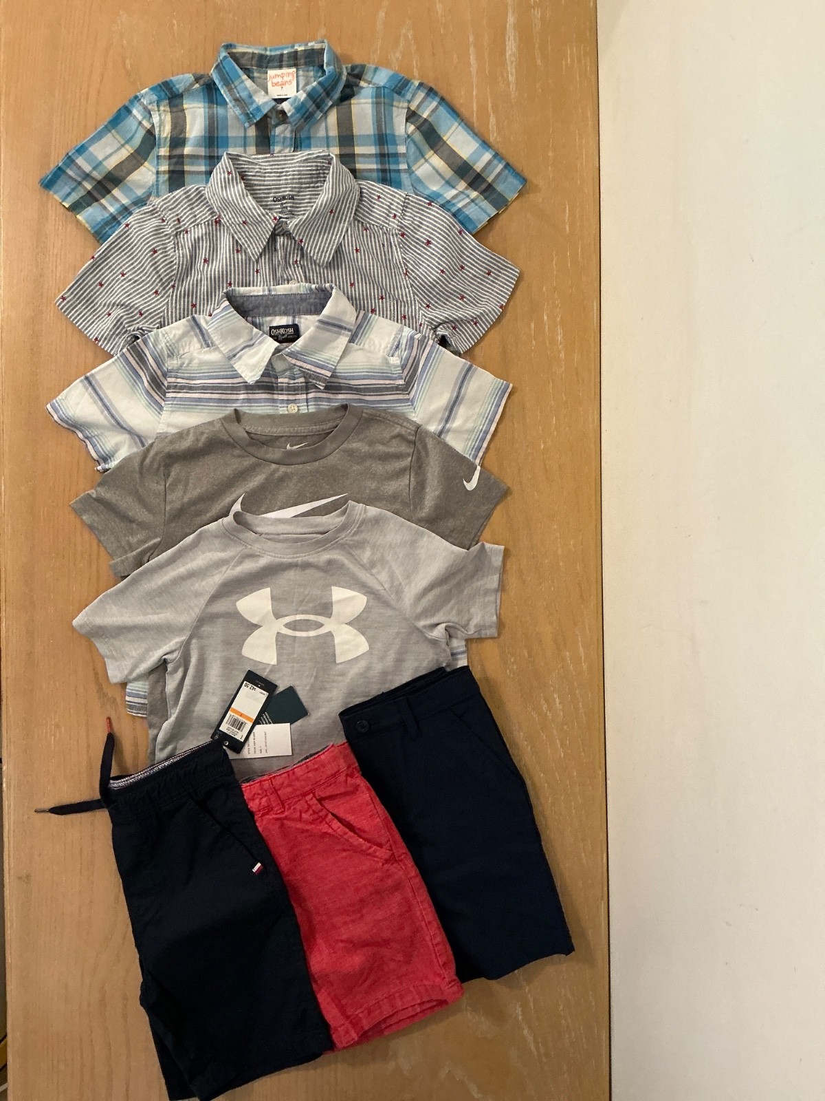 Nike, Oshkosh, Jumping Beans, Tommy Hilfiger Other Boys Lot of 8 Size 7, XS
