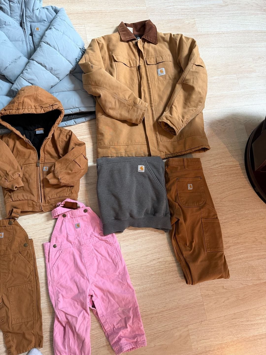 Carhartt Clothing Bundle (Assorted Sizes) kids and men’s