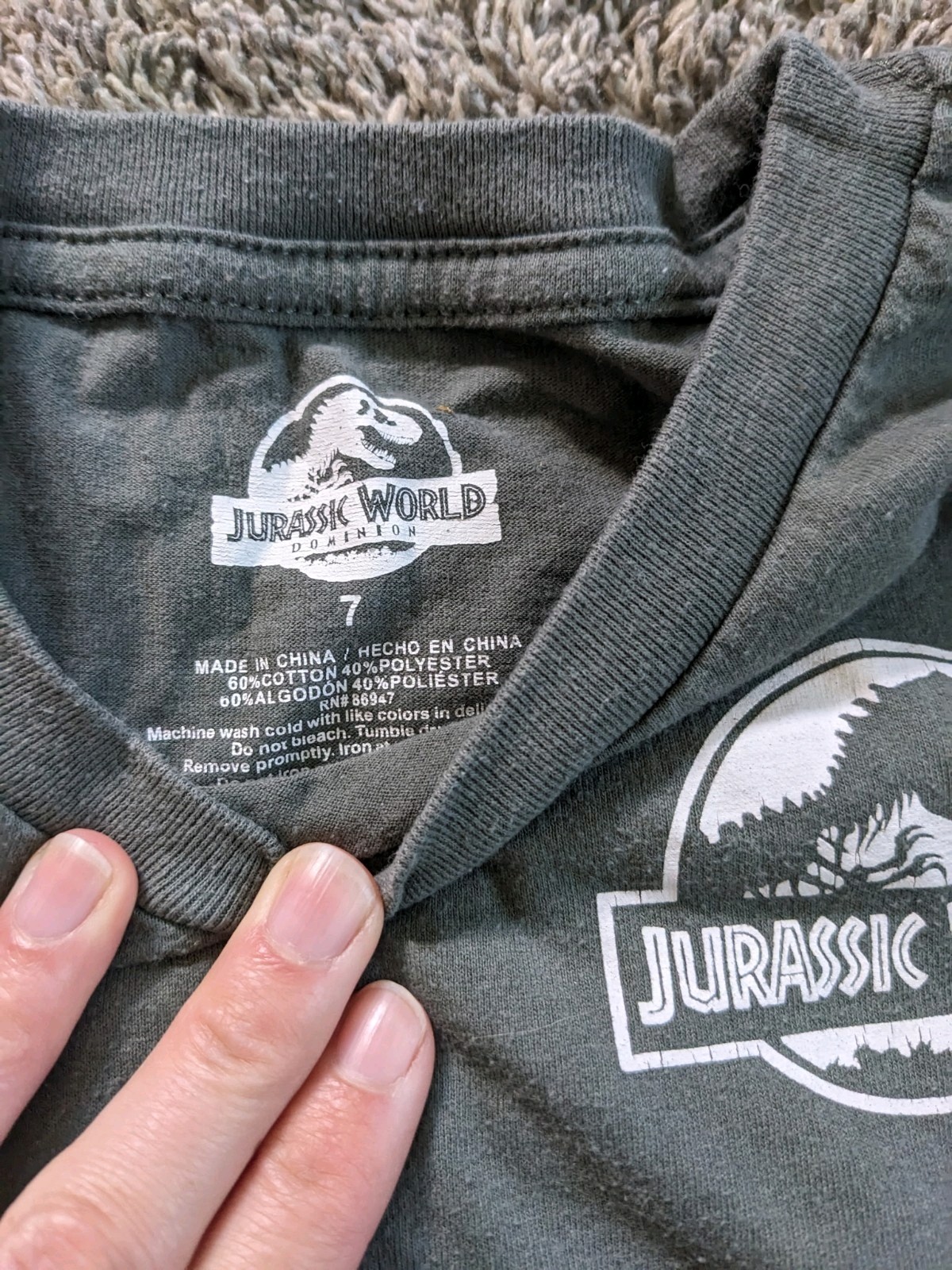 Boys. Size 7. Dinosaur Lot. 8 Pieces