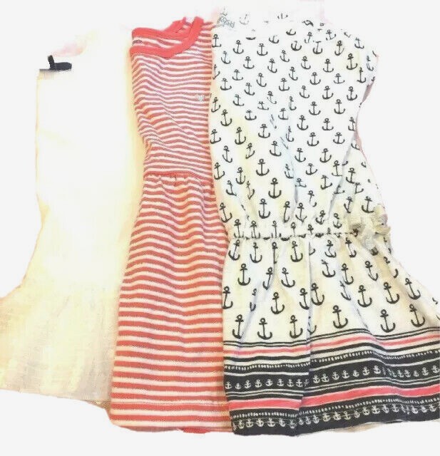 Osh Kosh Carters Gap Kids Lot Of 3 Little Girls Tops Blouses Size 4