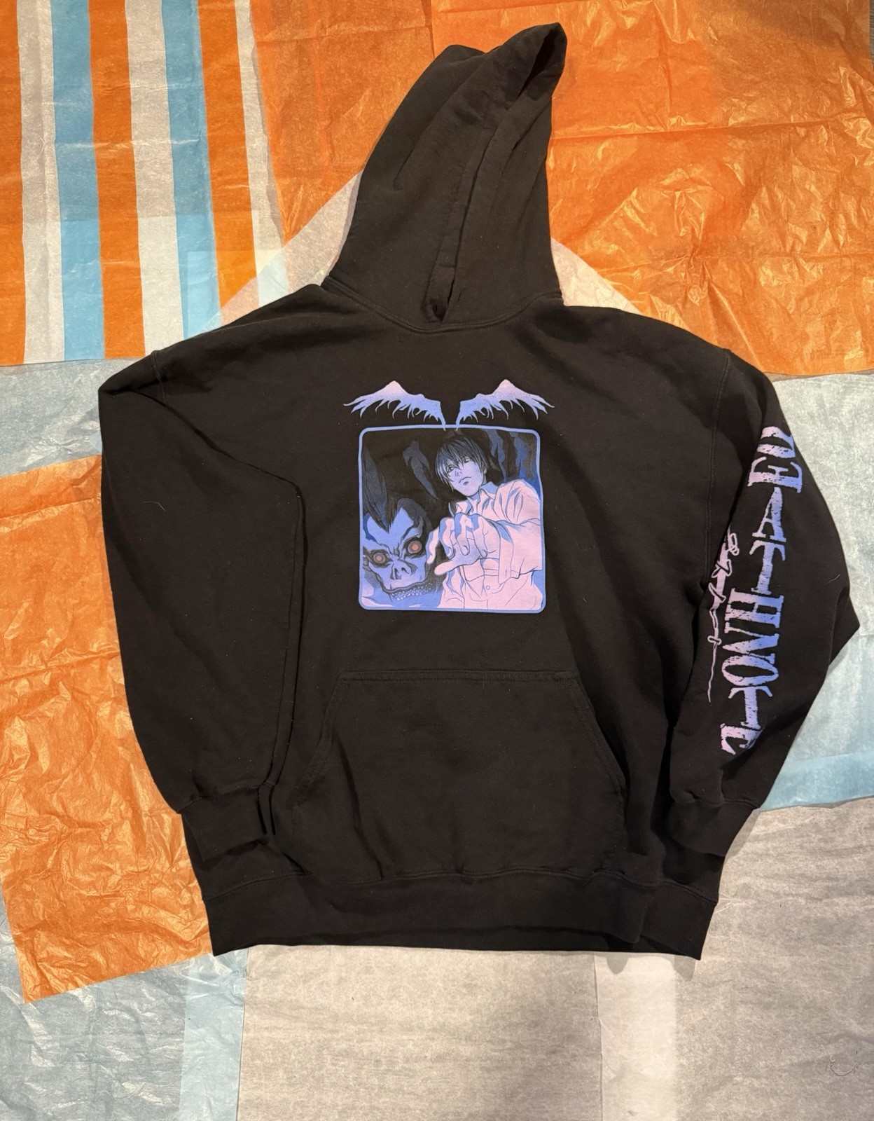Deathnote Sweatshirt Men Or Women Size L Cotton Polyester