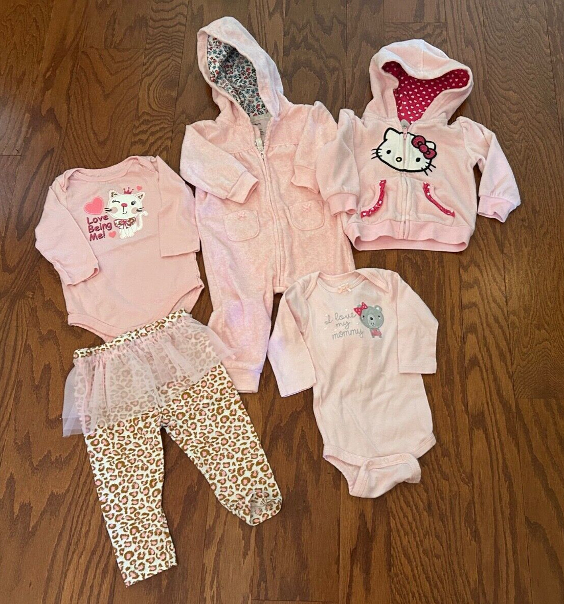 Infant Girls Size 6-9 Months Lot of 5 Clothes-Nice!