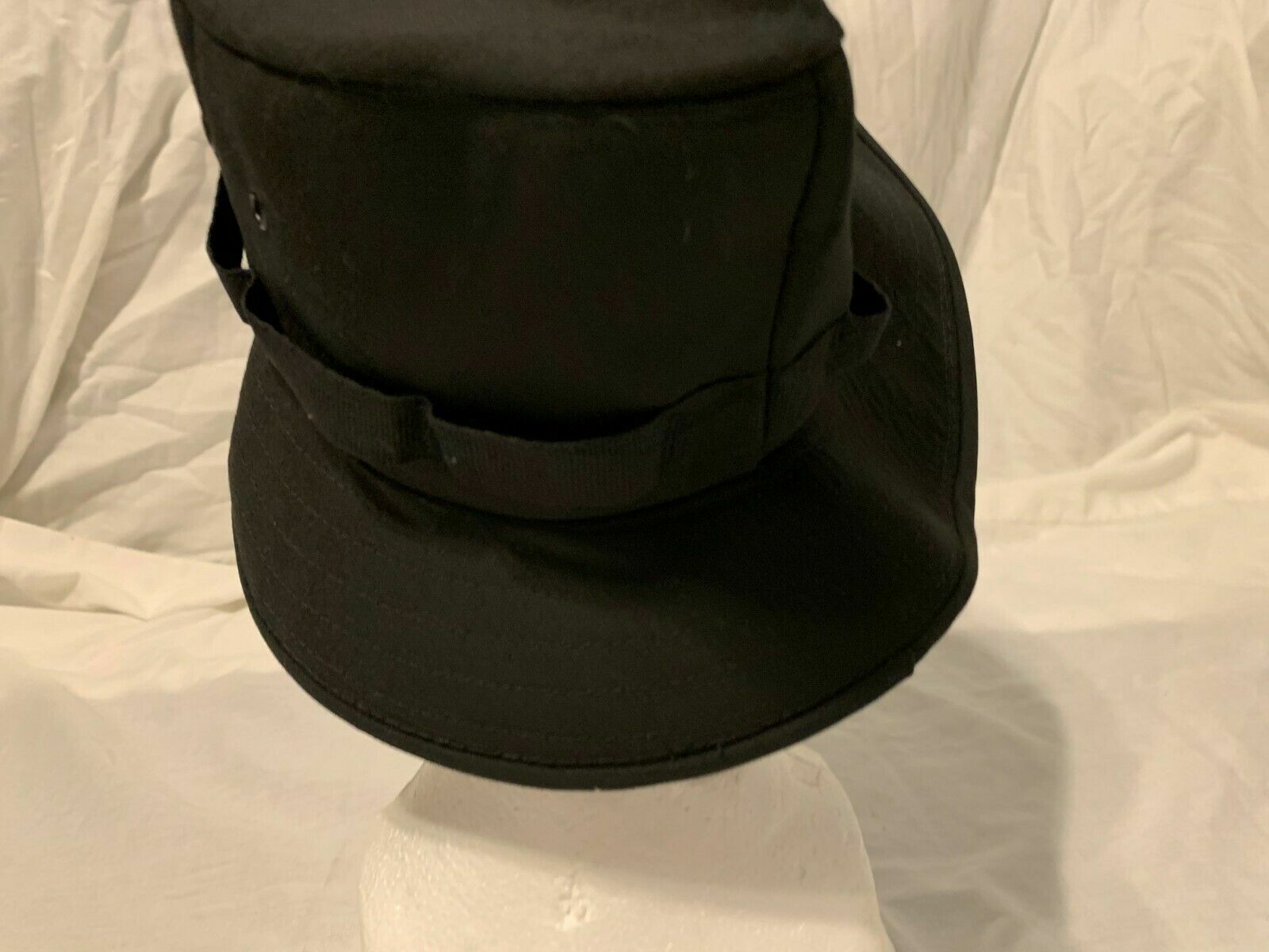 MIL-SPEC BLACK MILITARY BLACK OPS NIGHT OPS HOT WEATHER BOONIE SUN HAT ALL SIZES