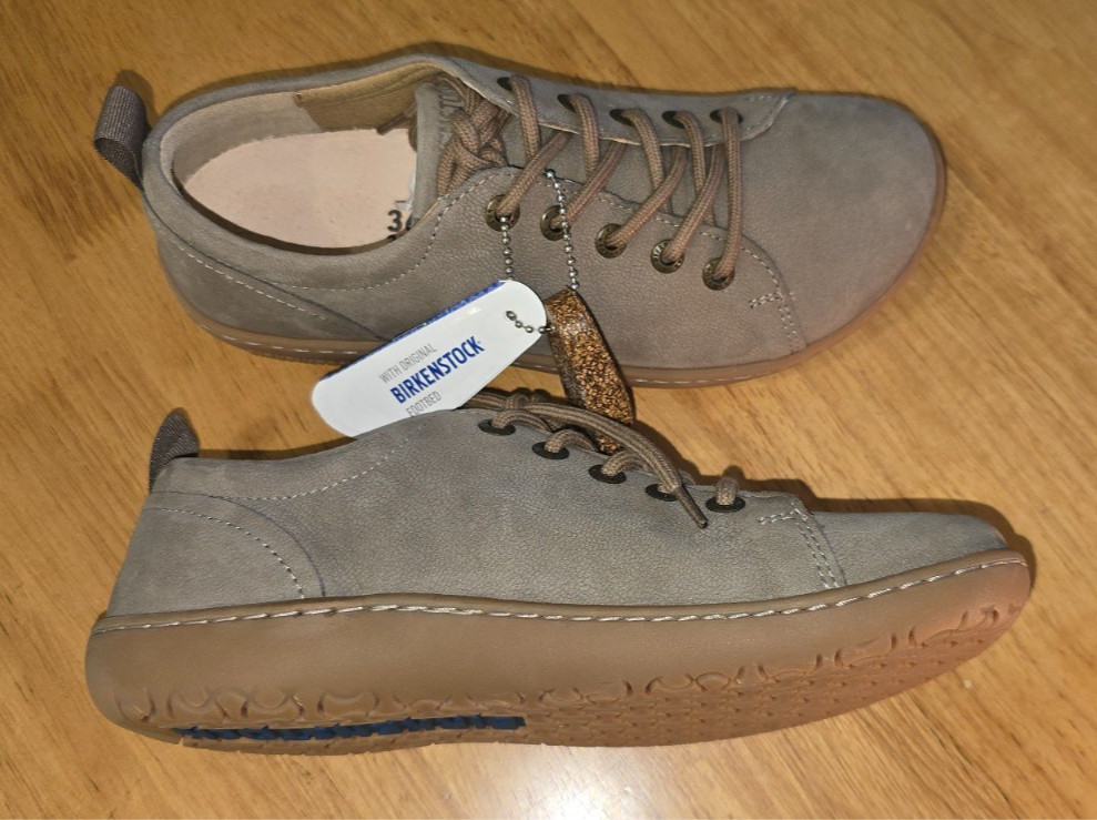 Birkenstock Leather ISLAY Taupe 36 Regular BNIB 1007033 ***marked*** WAS $259!!!