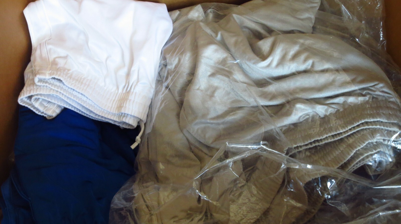 Men Jogging Shorts 100% Polyester 100 Pc S M L XL Heavy Weight 2 Pocket 3.37 EA