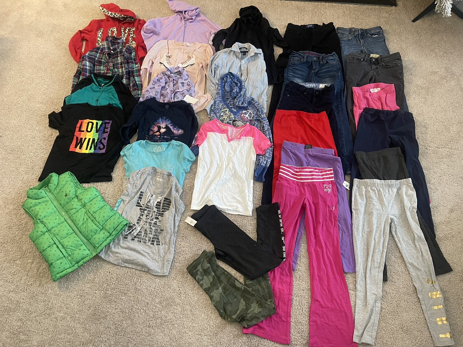 Nice Lot Of Girls Clothes(justice Old Navy Gap)-size 8