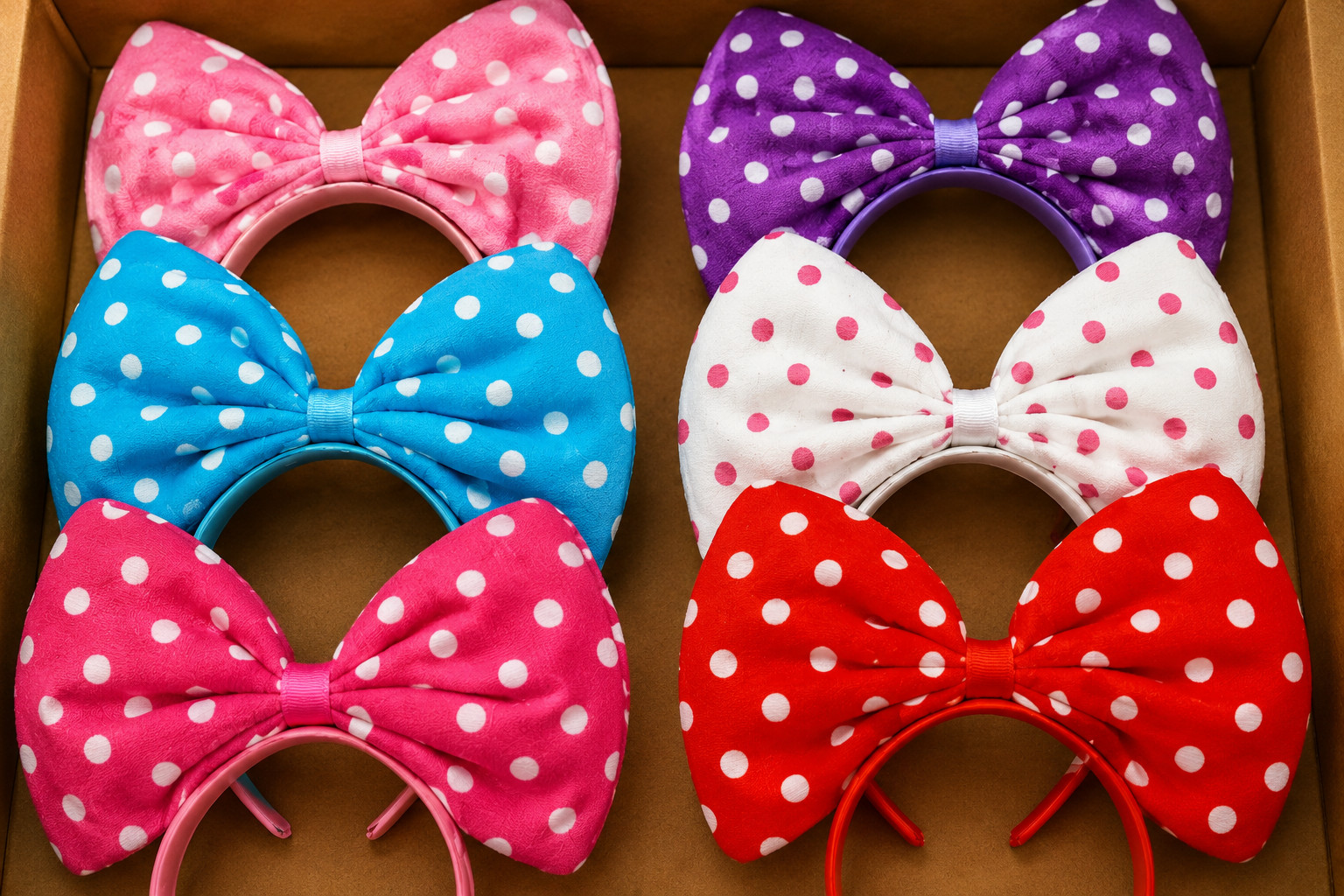 Closeout Wholesale Lot 240 PC Cat Mouse Ears Bows Headband Hair Accessories Bulk