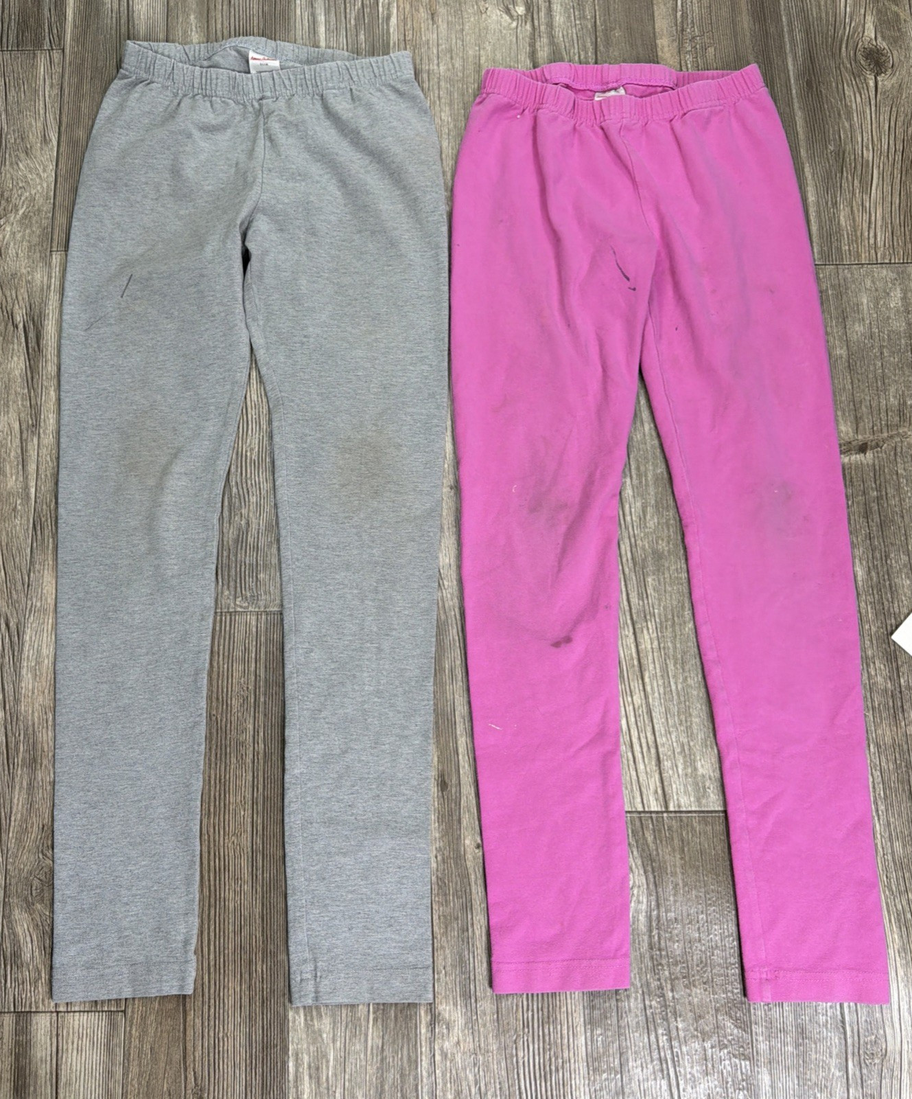 Hanna Andersson Play Clothes Lot 4 Pull On Pants Flaws Sizes 10 and 12