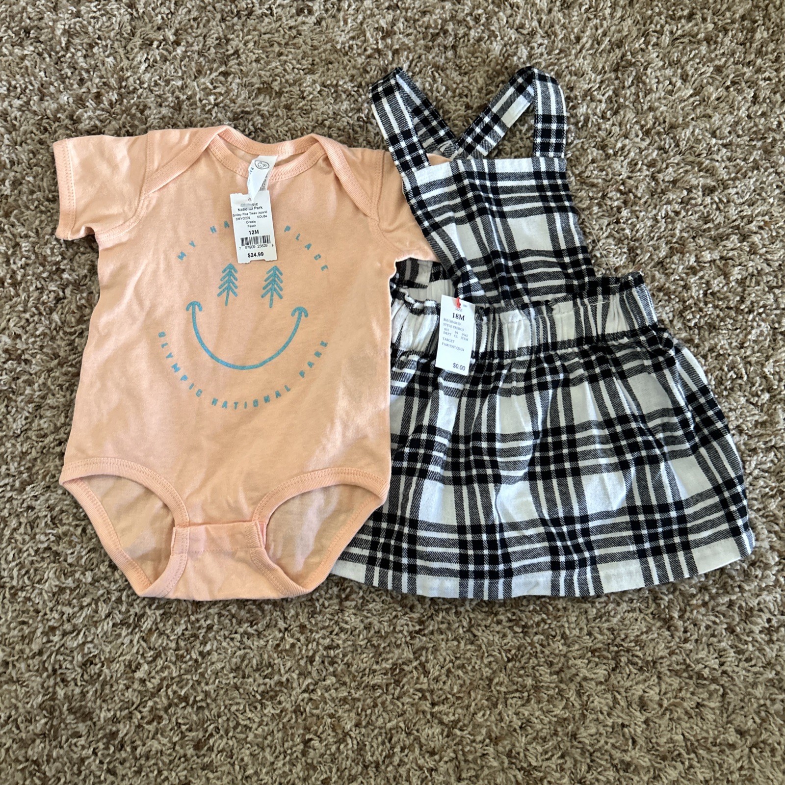Carter&rsquo;s & Others Infant Girls Clothing Lot of 20 Size 12m, 12-18m, 18m & 18-24m