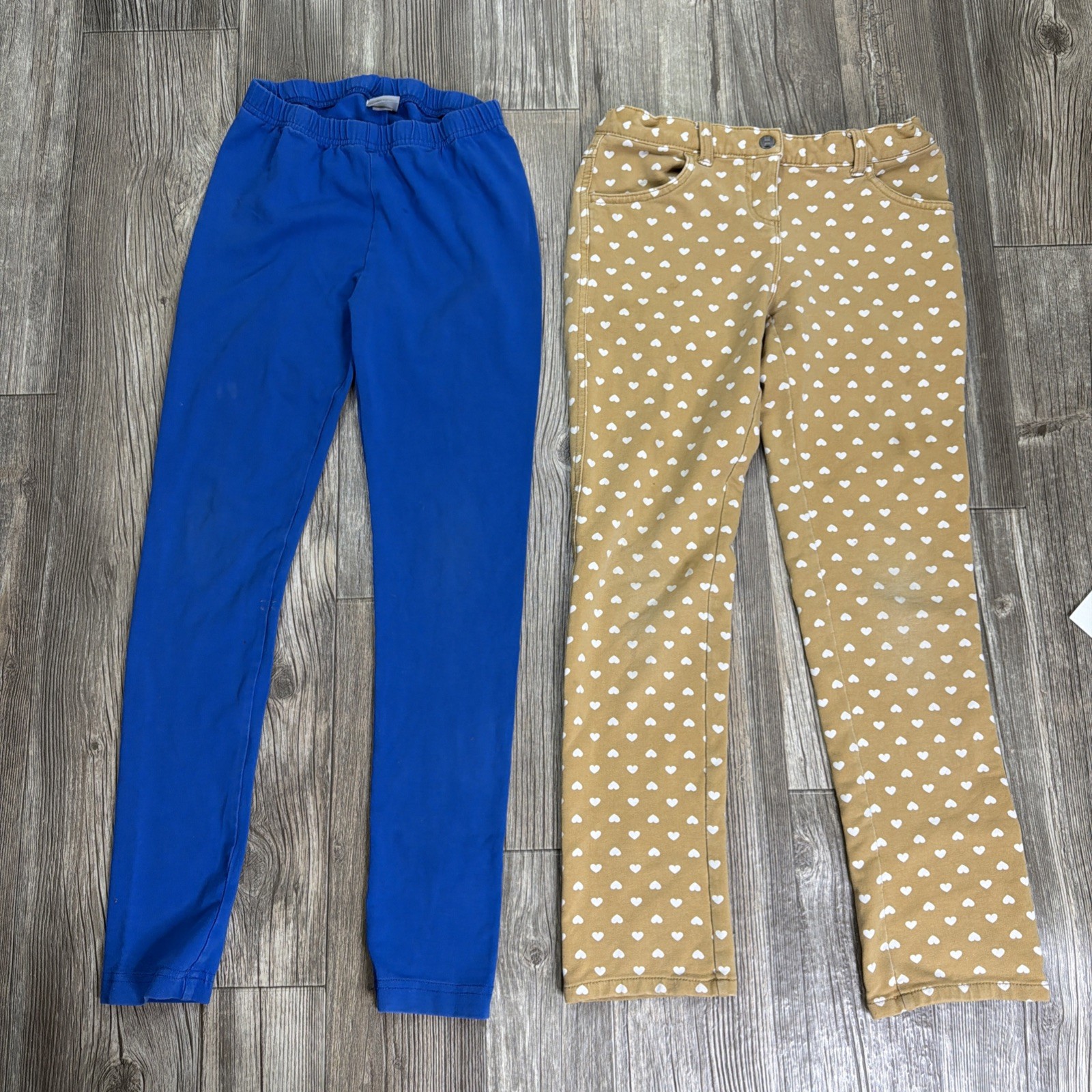 Hanna Andersson Play Clothes Lot 4 Pull On Pants Flaws Sizes 10 and 12