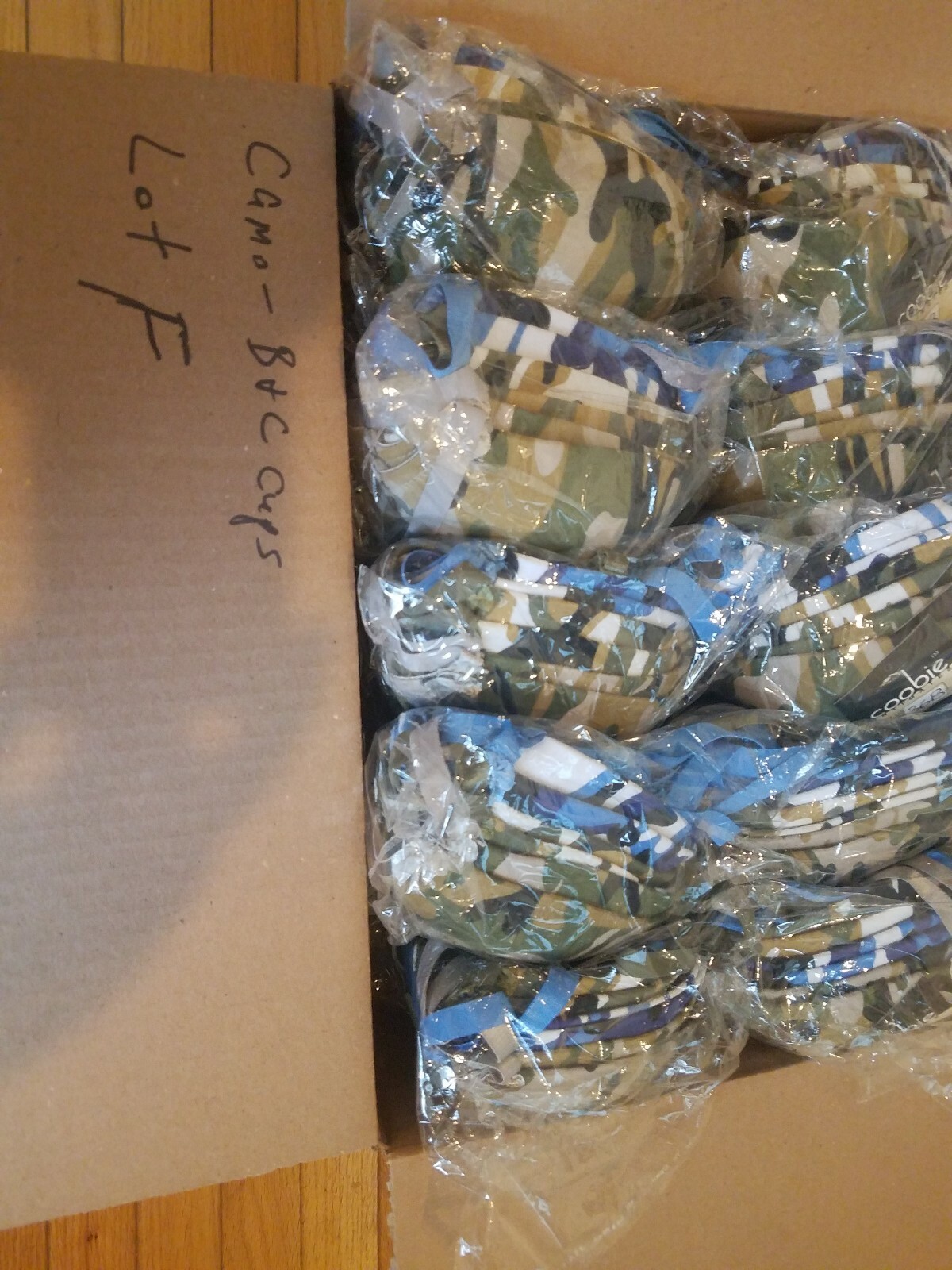 NWT Wholesale Lot of 90 pcs Women&rsquo;s Assorted Camouflage Soft Cup bras B & C
