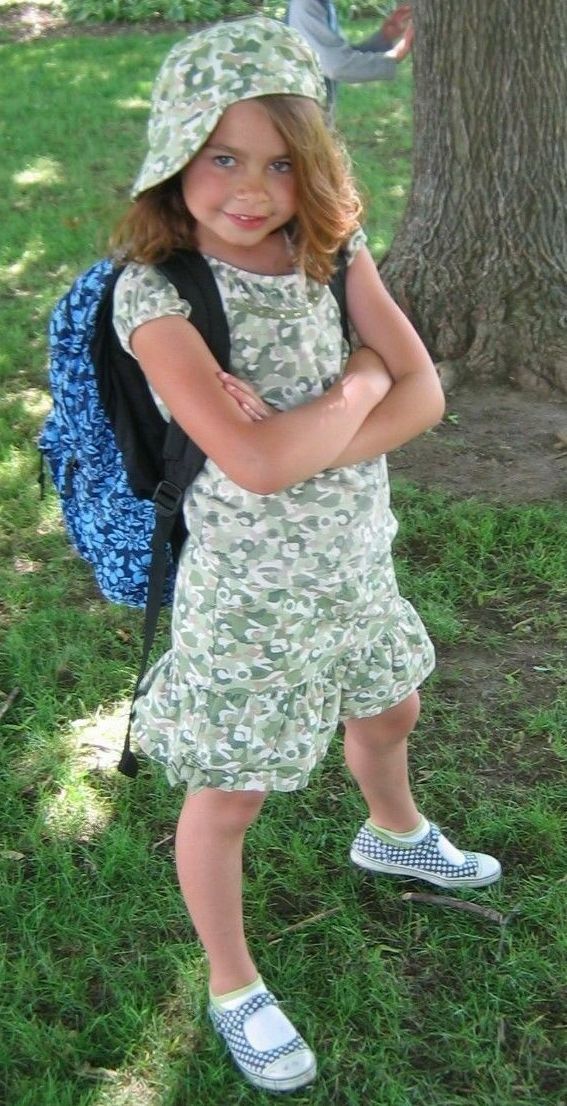 5T GIRL GYMBOREE Savanna Sunset ARMY GREEN CAMOUFLAGE SKIRT/SKORT & BASEBALL CAP