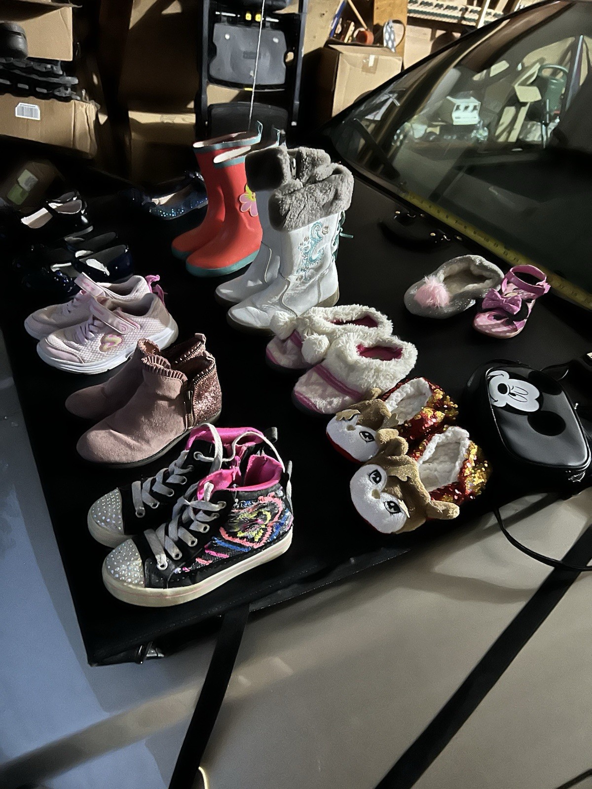 SKECHERS & OshKosh B&rsquo;gosh Baby Girl Shoe Lot Boots Sneakers Sandals 11.5
