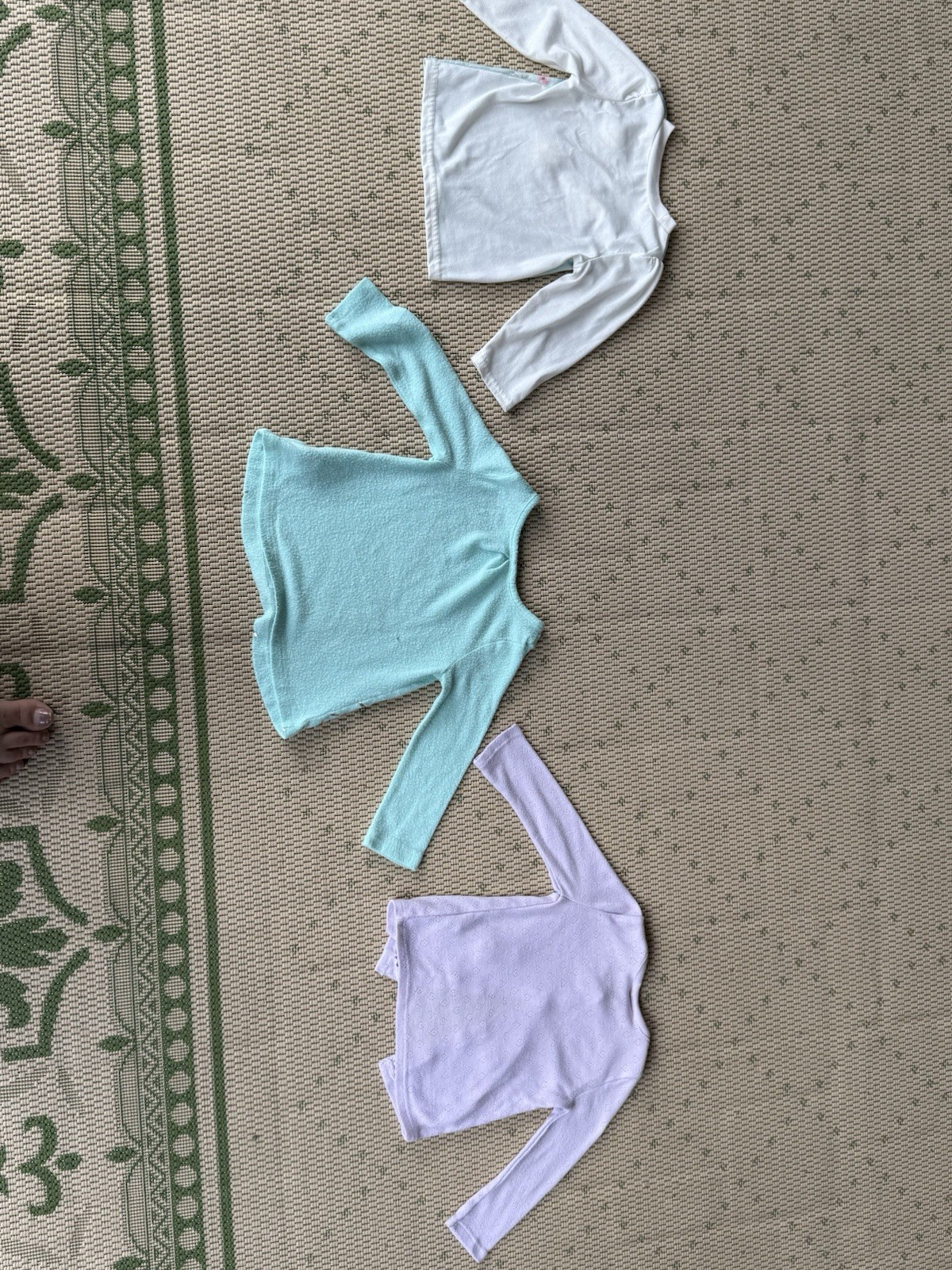 Cat & Jack Baby Starters Koala Baby Girl 3pc Tops Lot Floral Cats 9-12M-18M