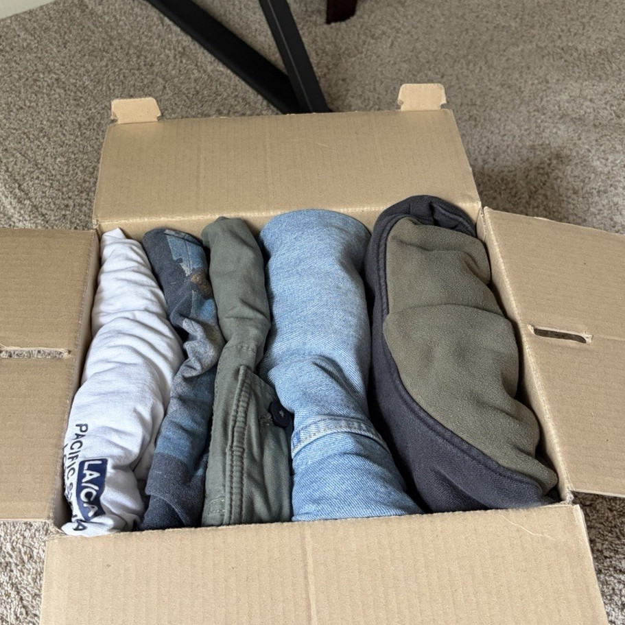 Mystery vintage y2k thrift box 5 pairs of large clothes
