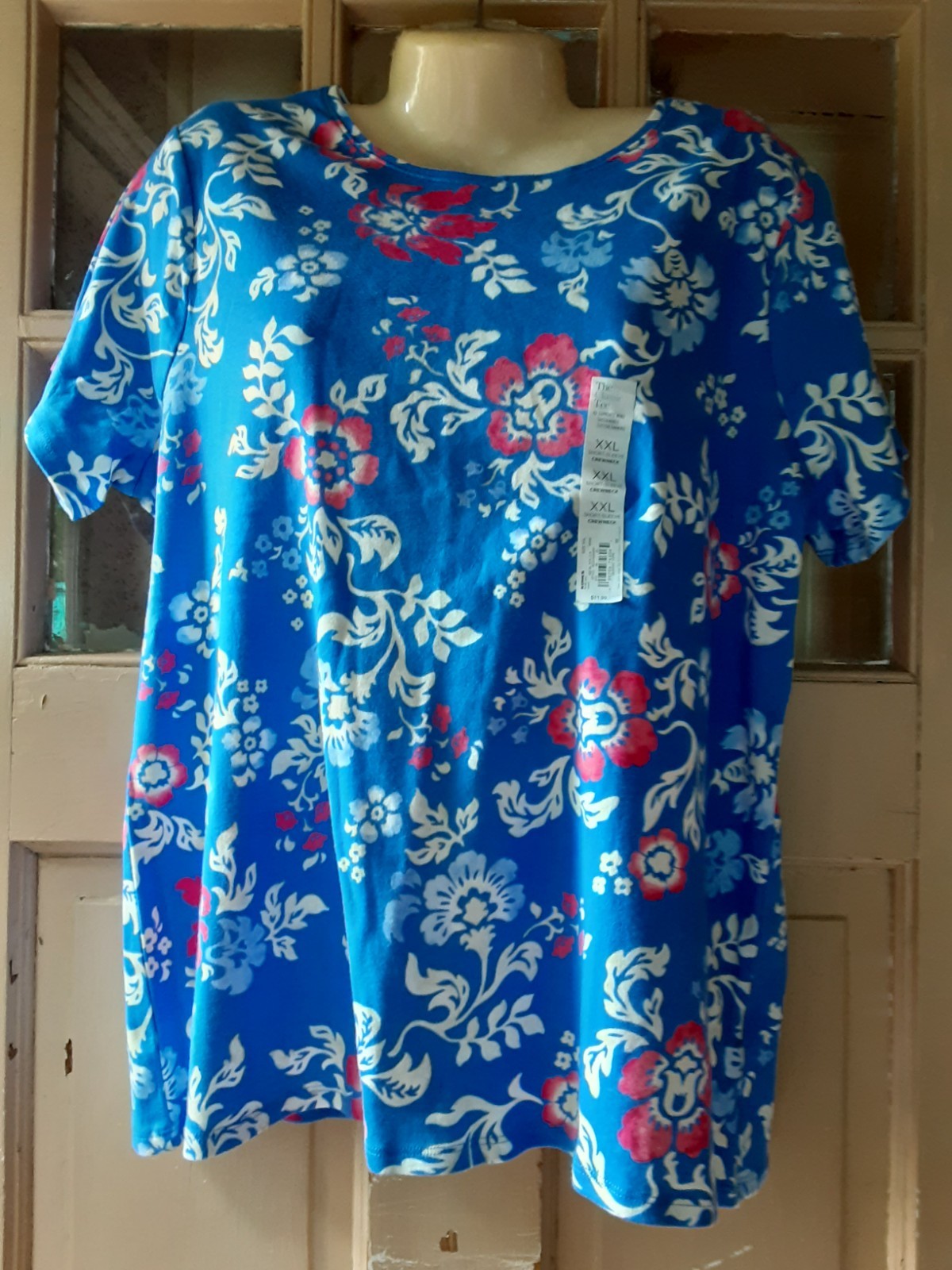 Croft & Barrow Woman&rsquo;s Lot (TWO) Classic Tee&rsquo;s Size XXL NEW WITH TAGS