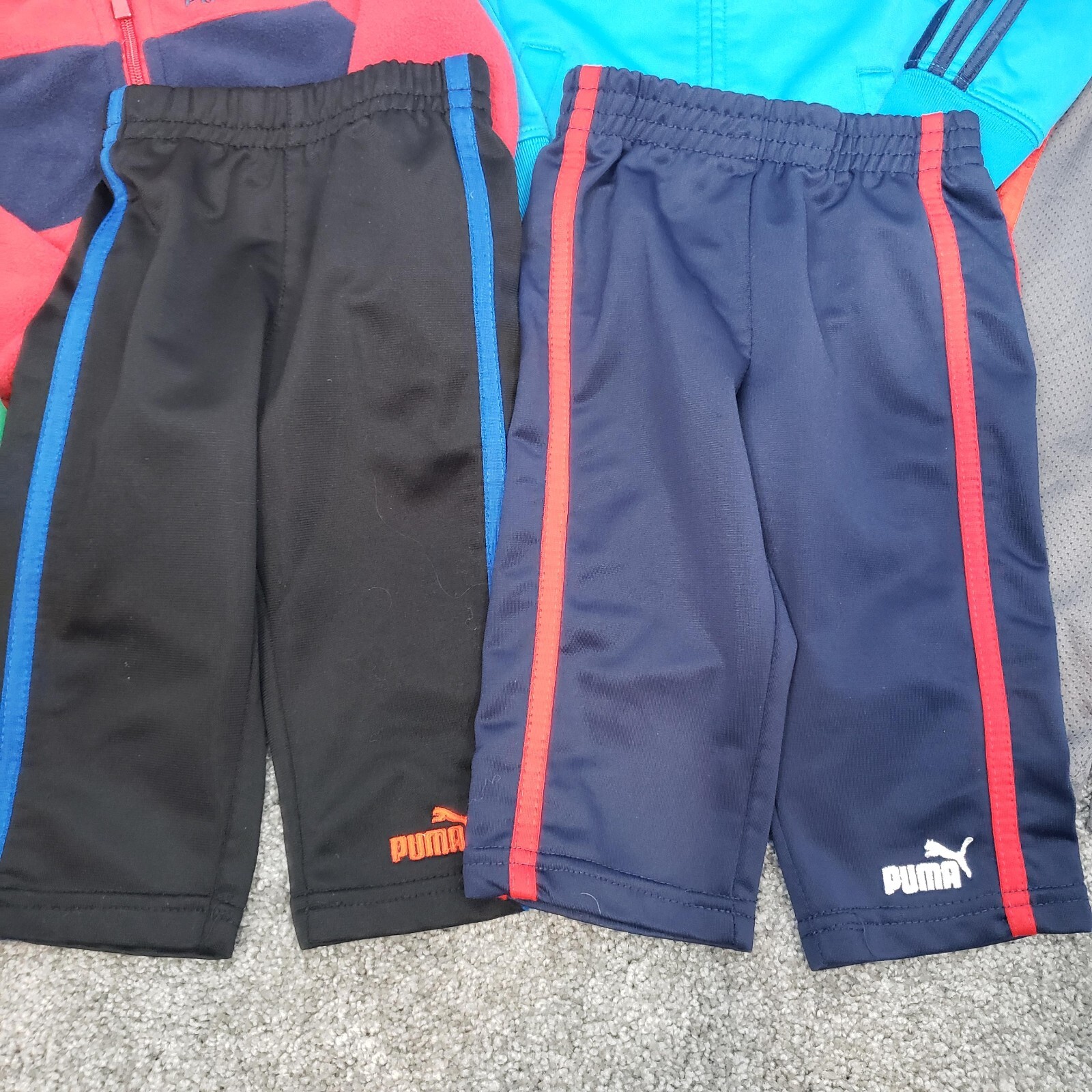 Lot of Baby Boys 12 Month Sports Clothing ~ Puma Nike Adidas Jumping Bean / A178