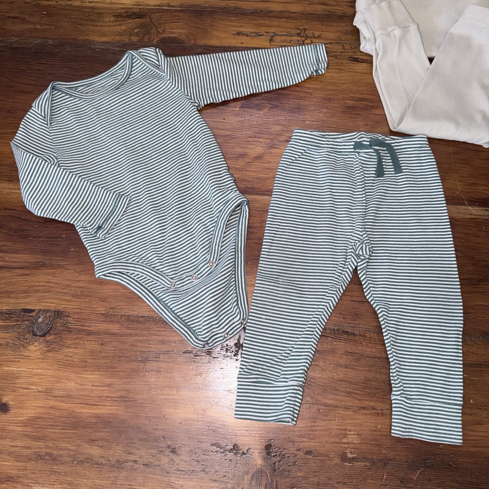 Baby 18-24Months Lot of 6 Cotton Long Sleeve Bodysuit & Pants Sets
