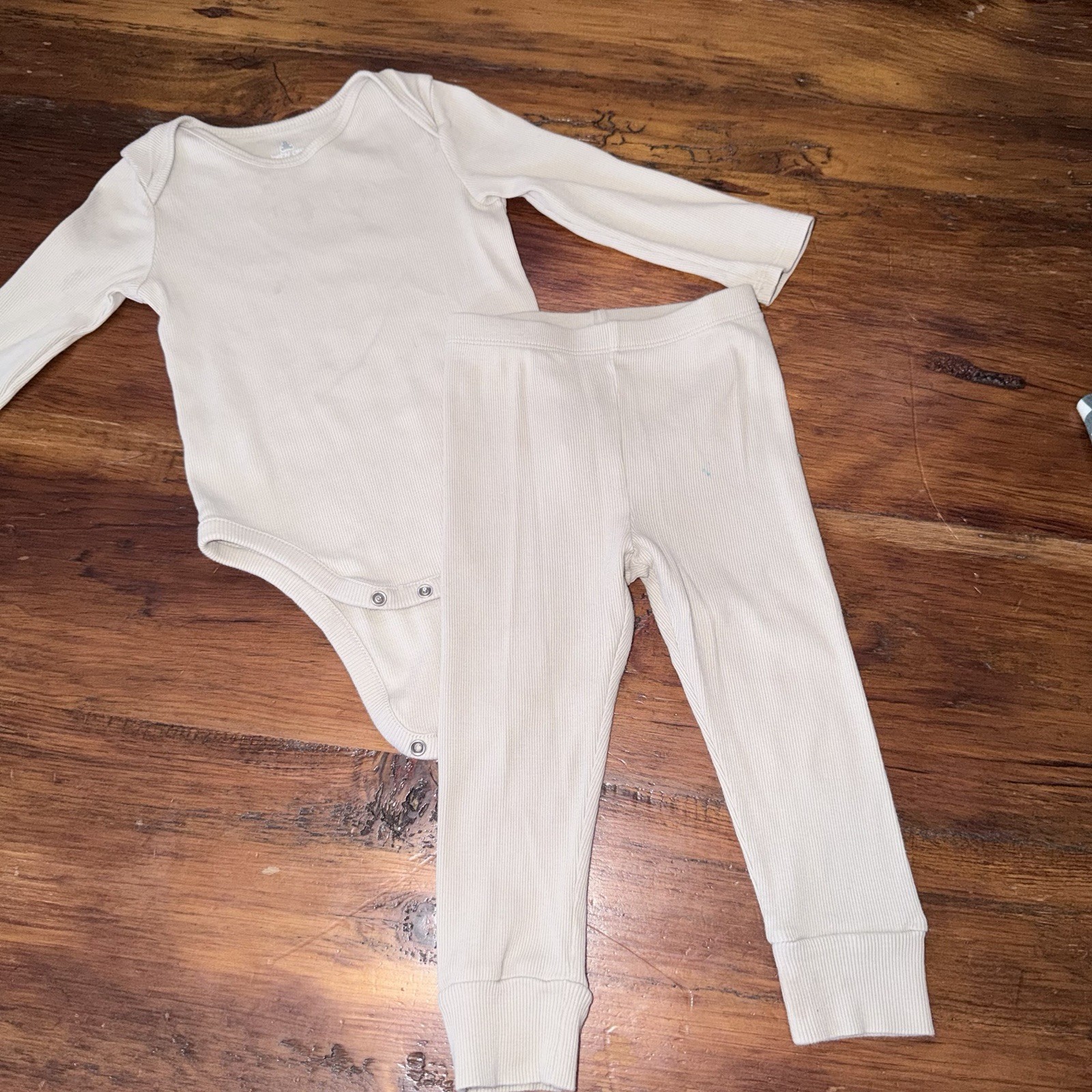 Baby 18-24Months Lot of 6 Cotton Long Sleeve Bodysuit & Pants Sets
