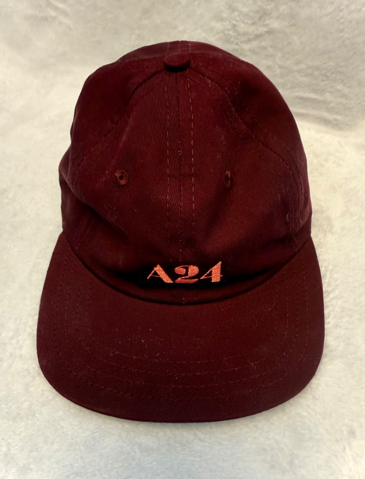 A24 FILMS LLC « ARCHIVED » WINE-LOGO HAT ADJUSTABLE SNAPBACK LIMITED EDITION