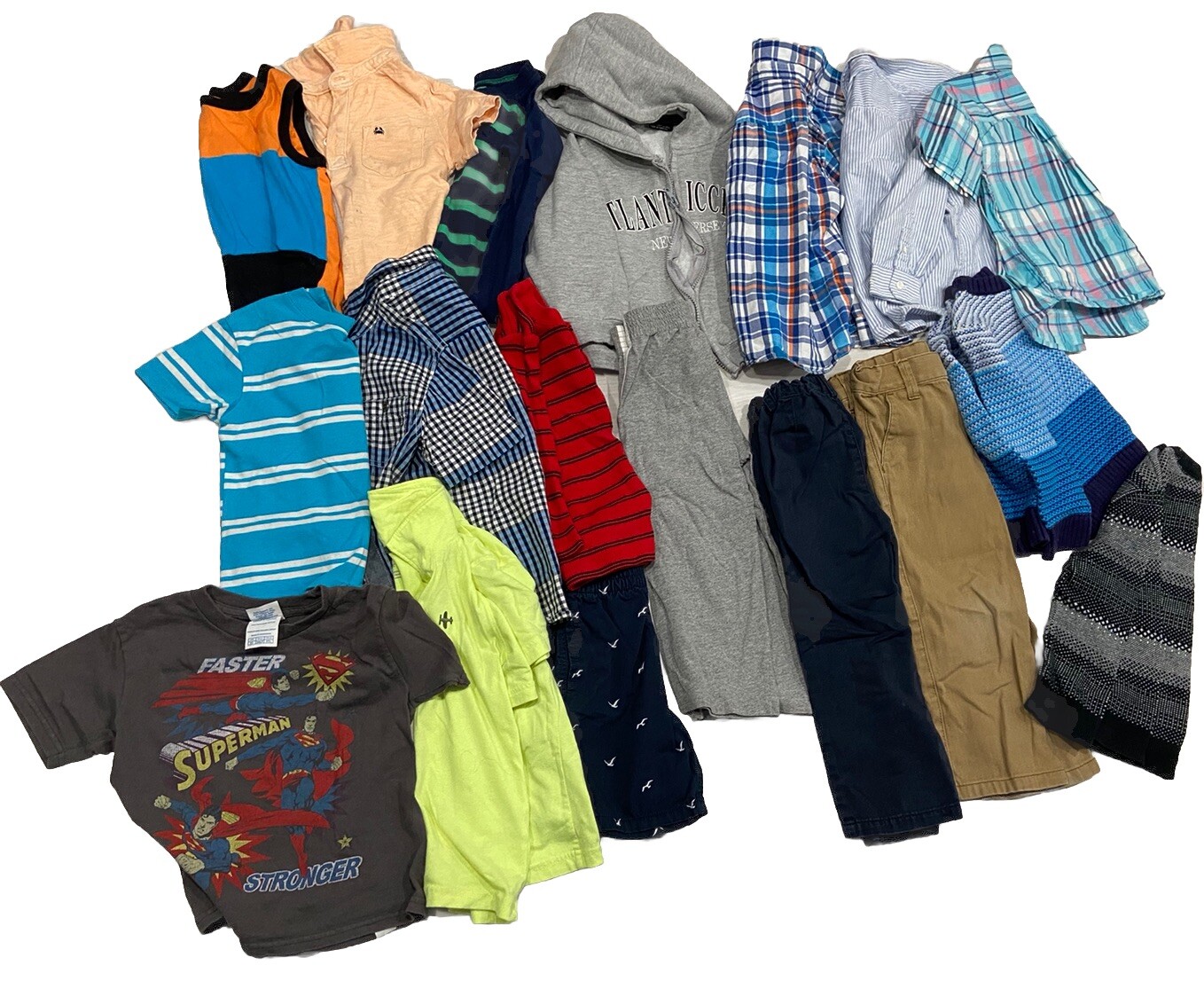 Lot Of 18 Boys Clothing 3T / Superman Carters Cat And Jack Atlantic City Mix Lot