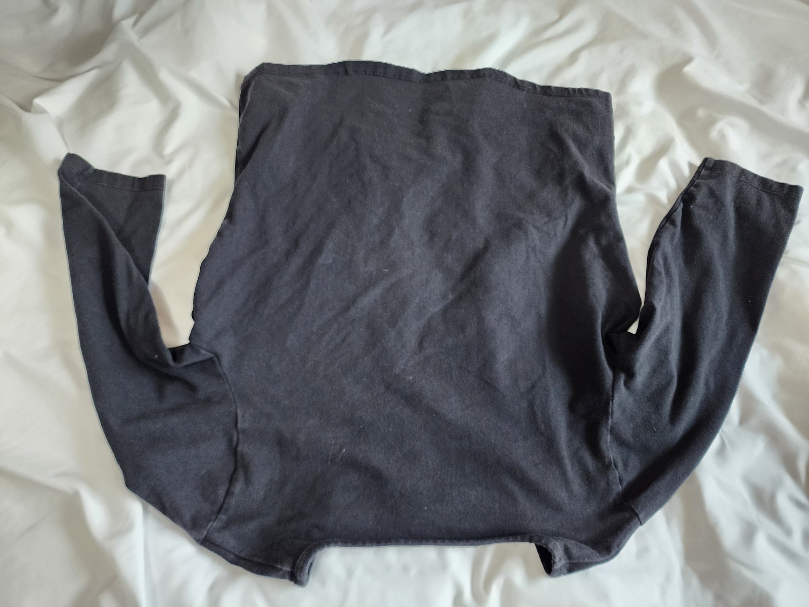 St John&rsquo;s Bay Petite Top Lot of 3, V-Neck 3/4 Sleeve Black Tan White -Read Note