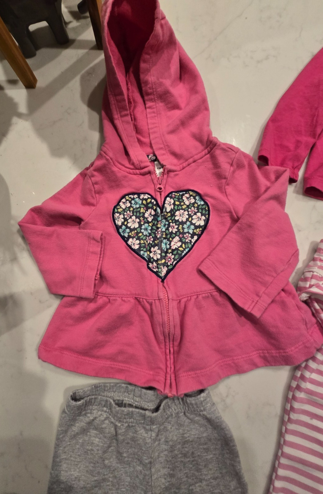 18 months. 5 pcs. Shorts. Pants, tops, jacket