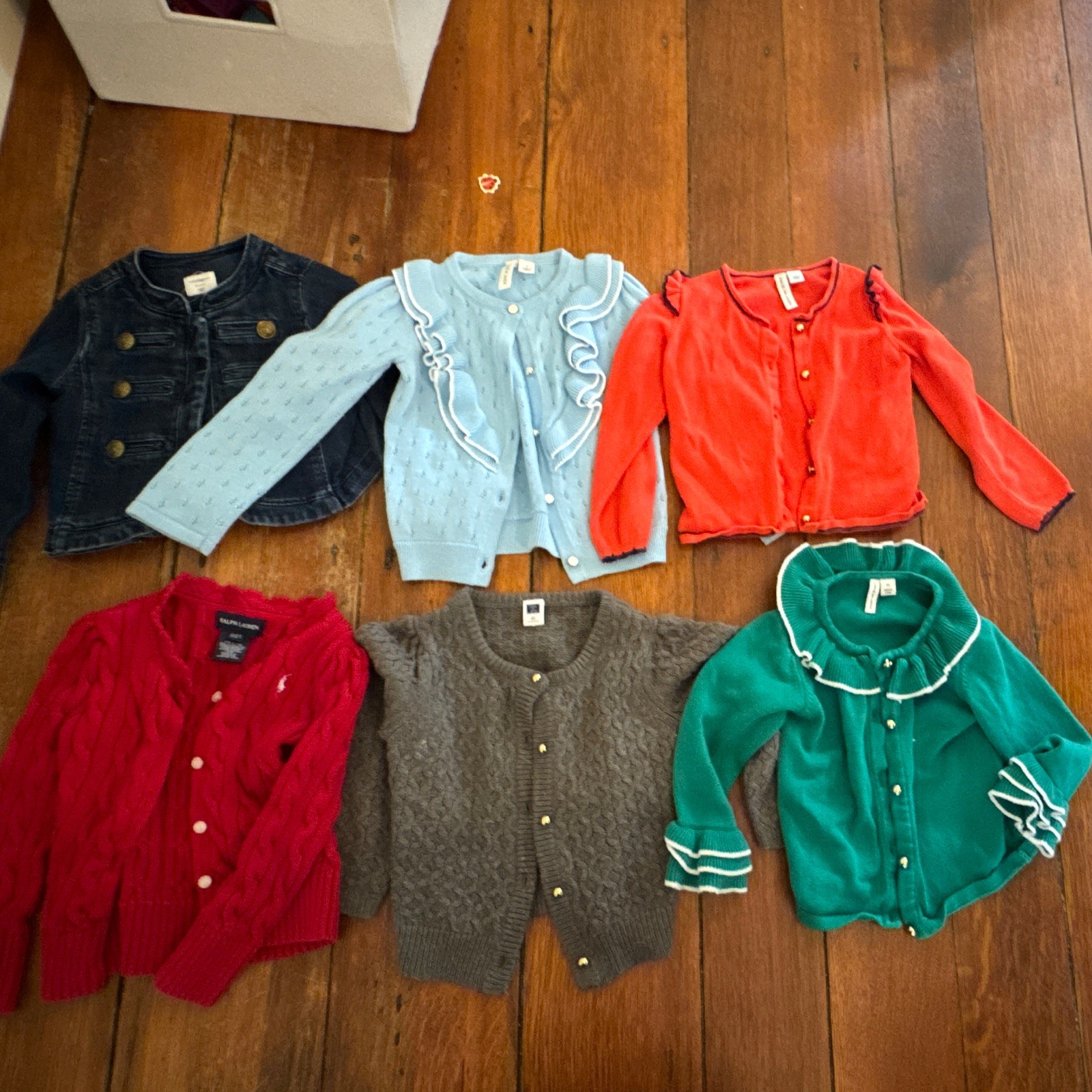 Ralph Lauren Janie and Jack babyGap Baby Girl sweater Lot 2T 3T Multicolor