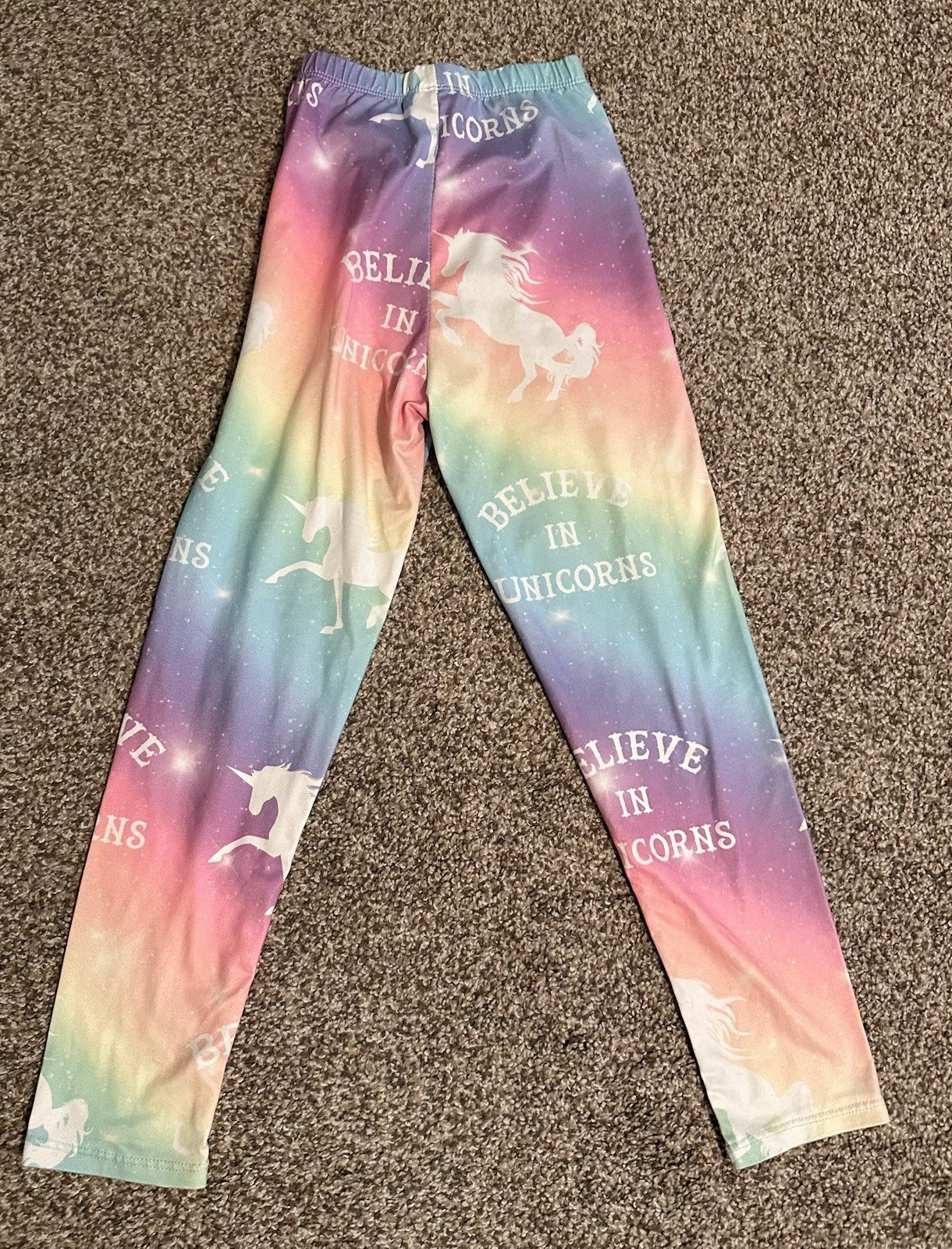 Girls Youth Size 7-8 Leggings. Lot of 9. Very Nice! Pre-owned. Great Condition