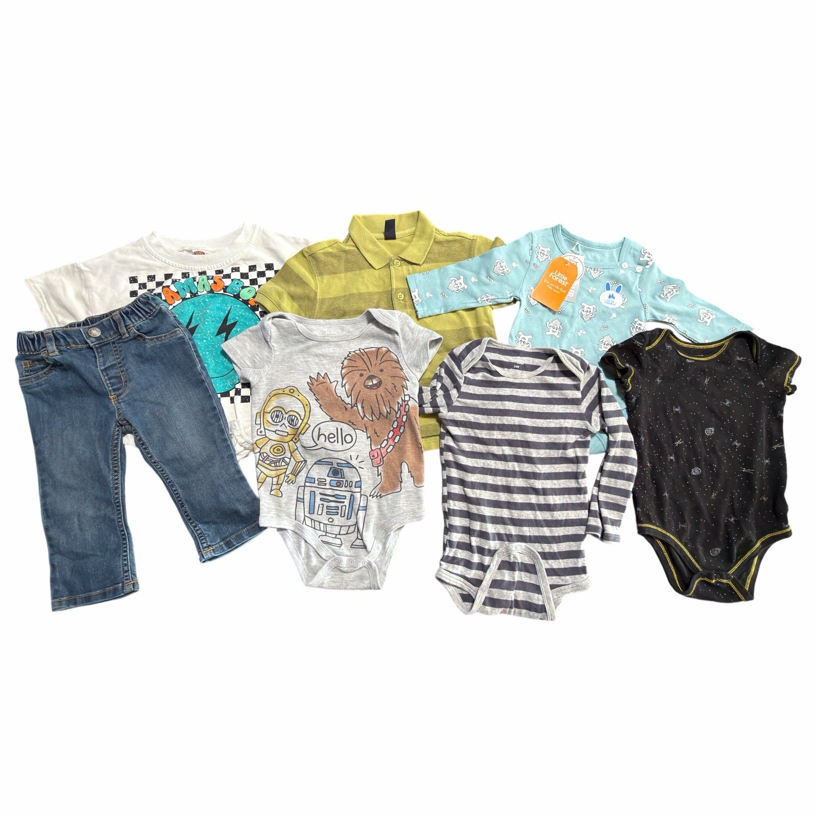 HUGE Baby Clothing & Essentials Lot | Newborn–6 Months | 85+ Pieces